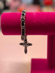 The Single Cross Bracelet