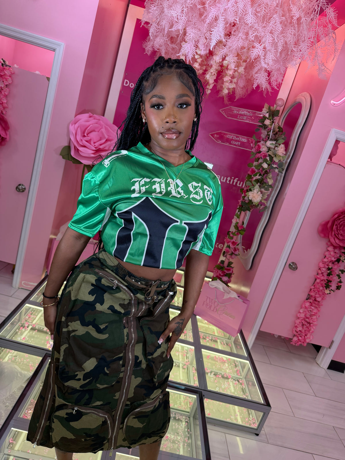 Army Brat Cargo Skirt 🔥