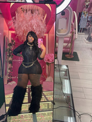 After Dark Sheer Body Dress