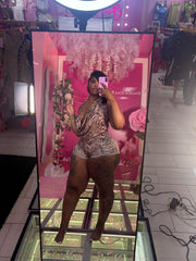 The Foxy girl Blouse Short Set
