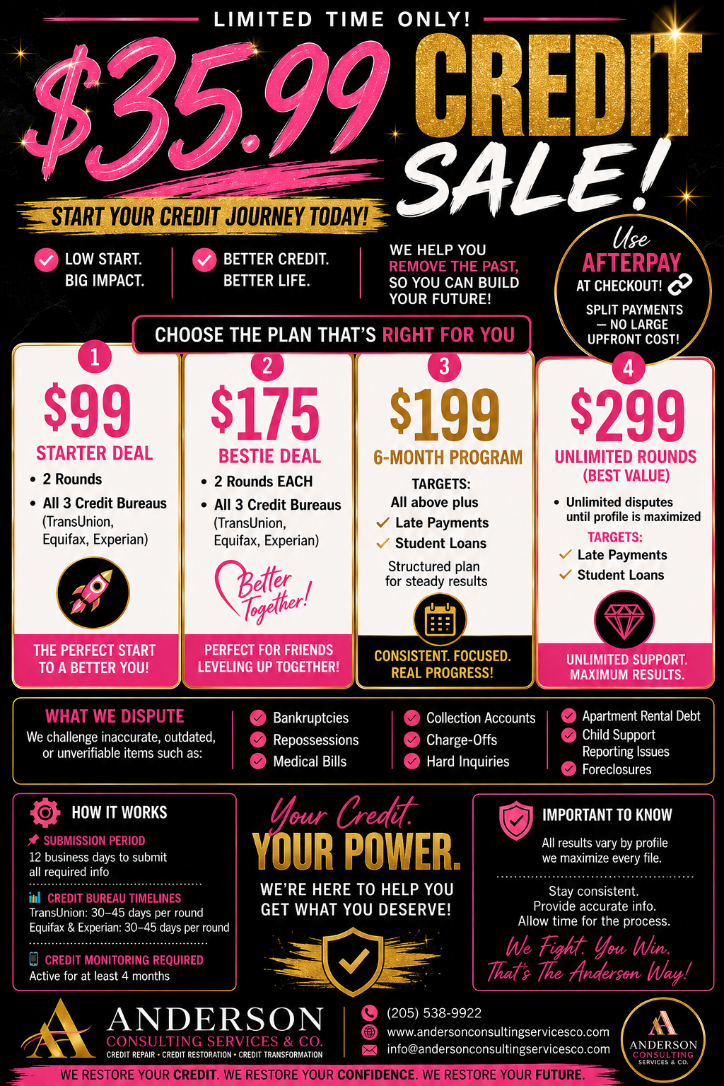 Baby Momma Credit Sale