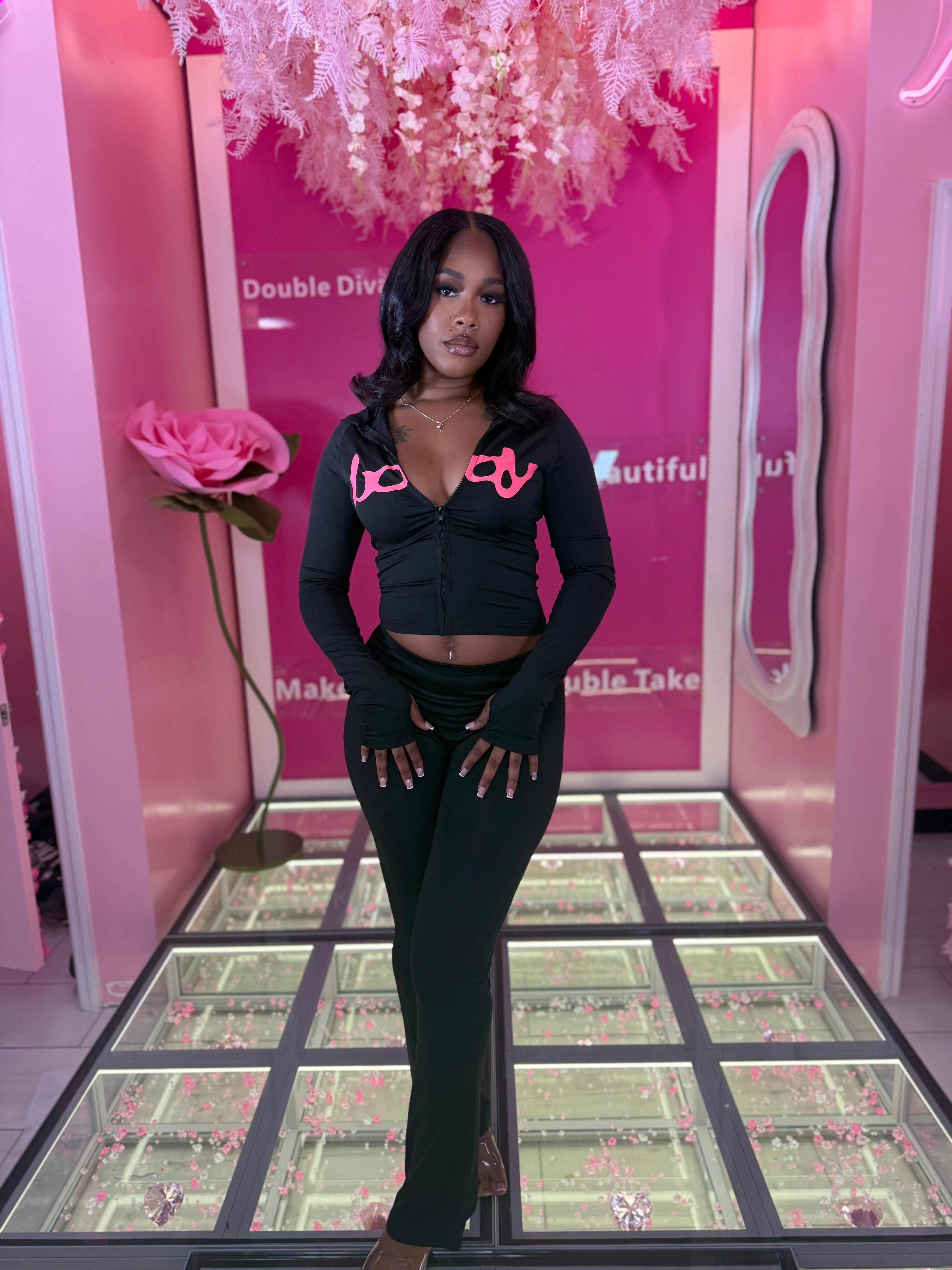 The Body Boddyy Girls Tack Suit w/ Hoodie