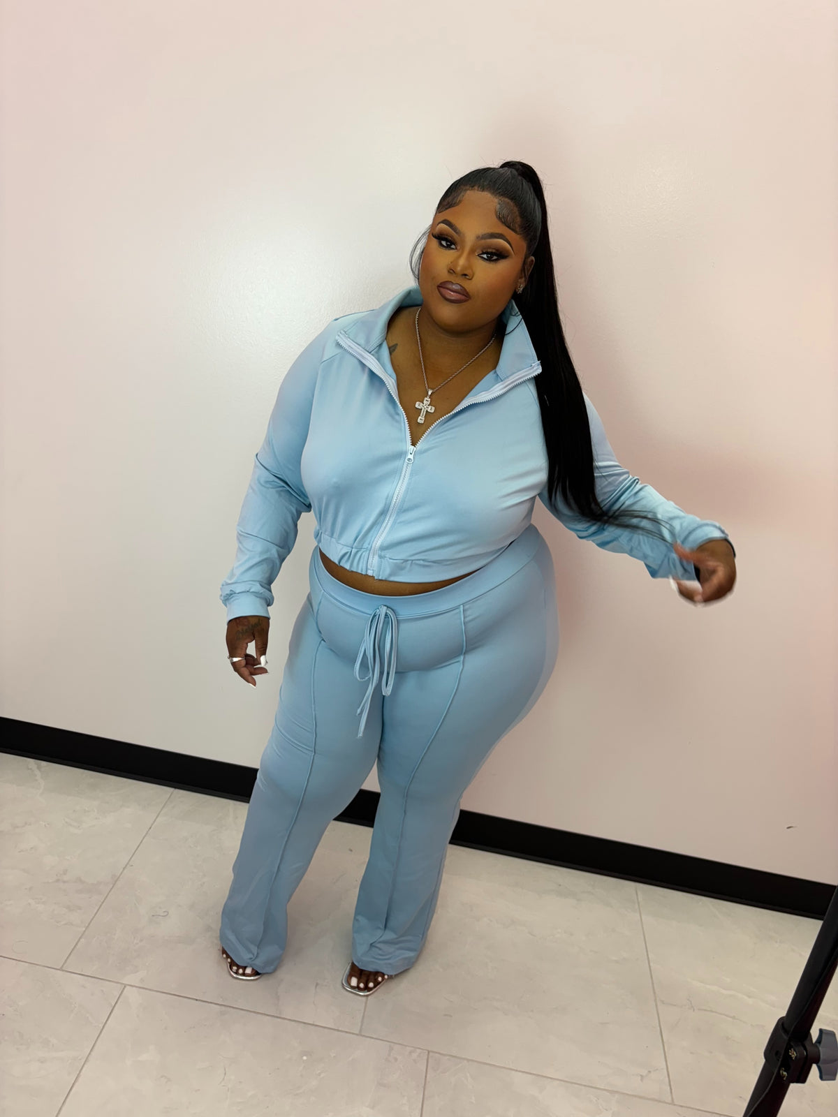 The Plus Size Fall Tracksuit