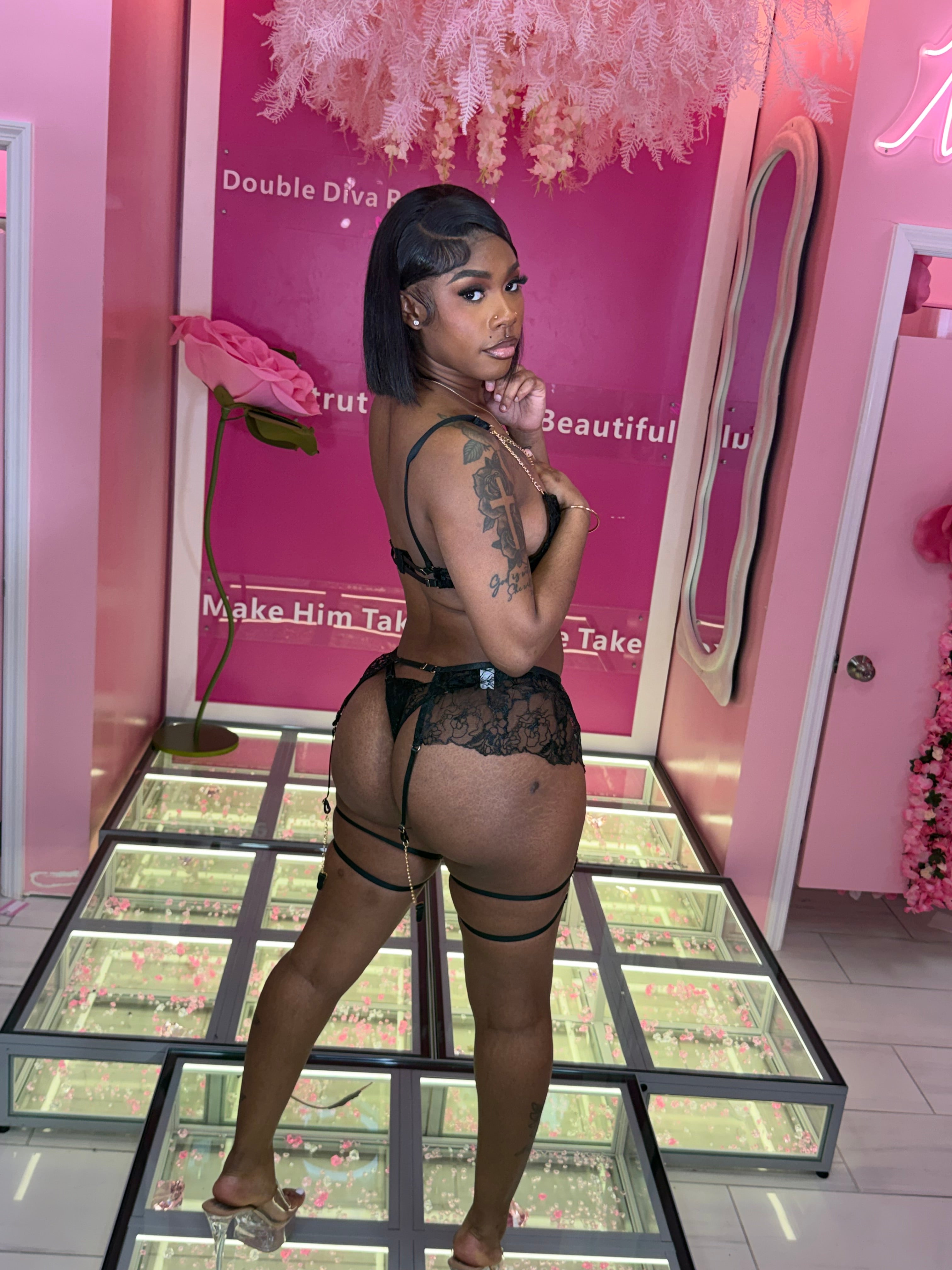 Be nice to me lingerie set