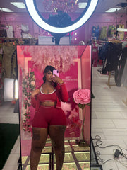 The Viral fitted Three piece lulu Short Set