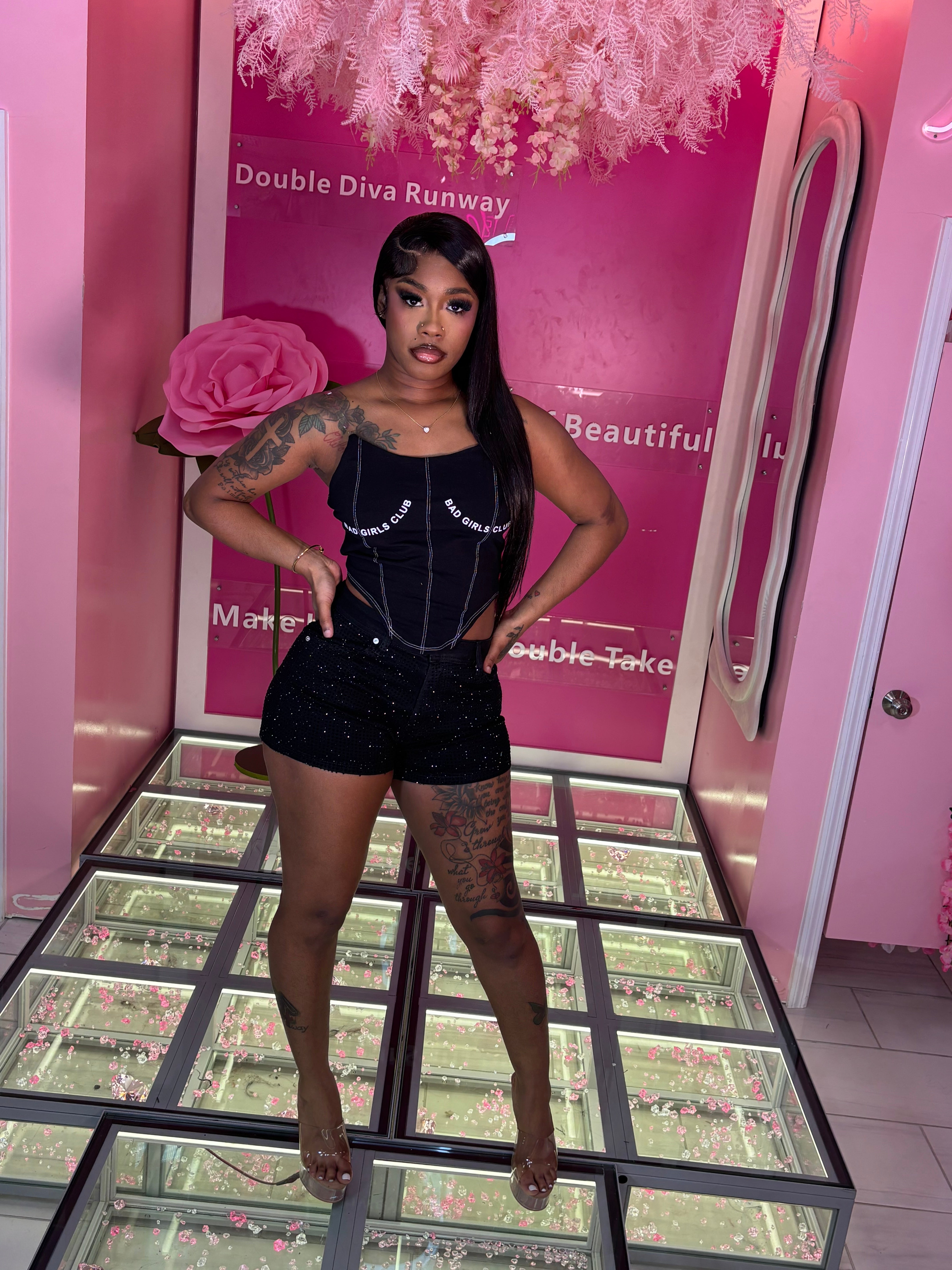 BGC Bad Girls Club Corset Top