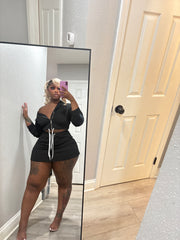Noir Essential Skort Set