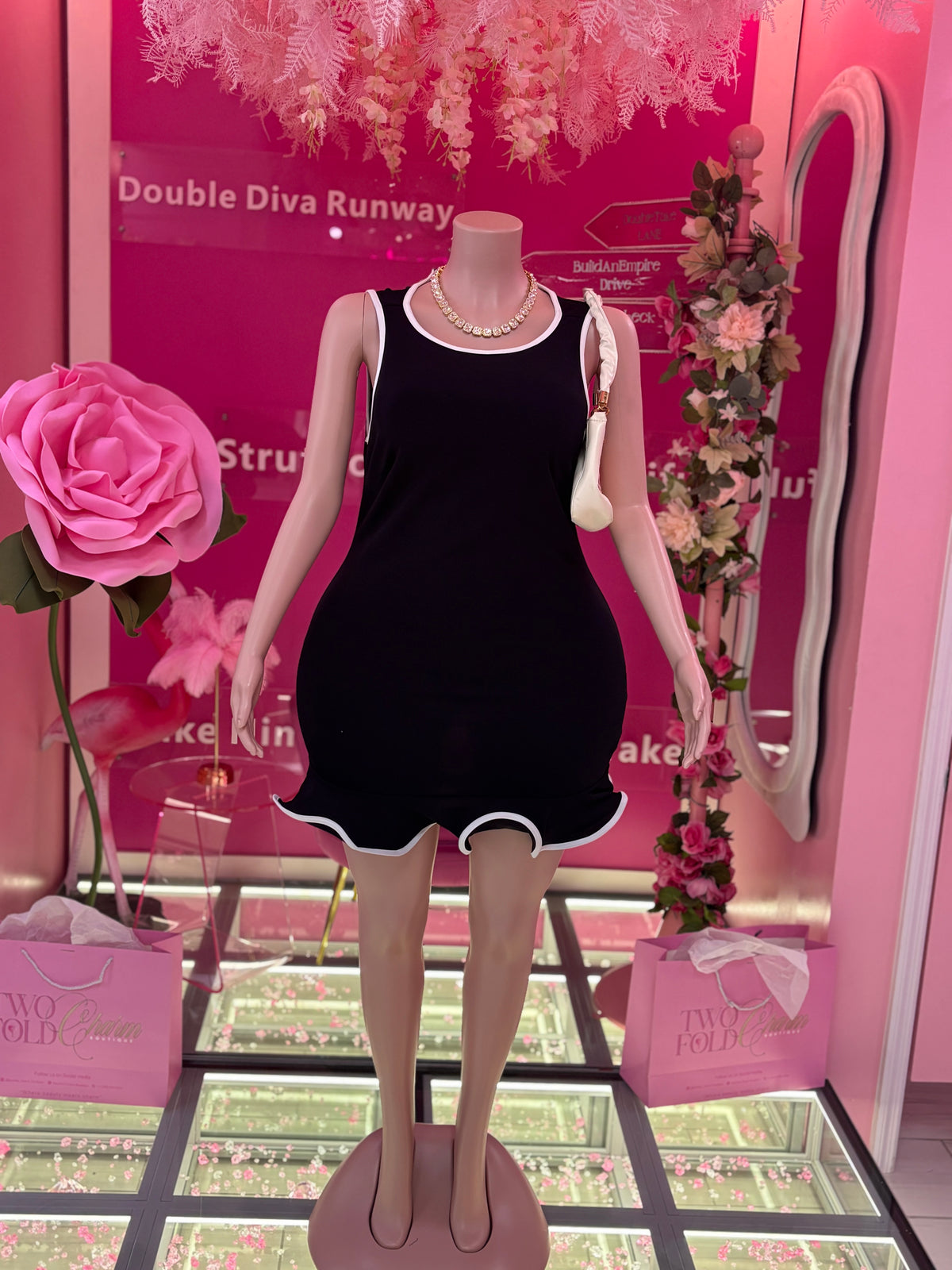 Classy Ruffle Dress