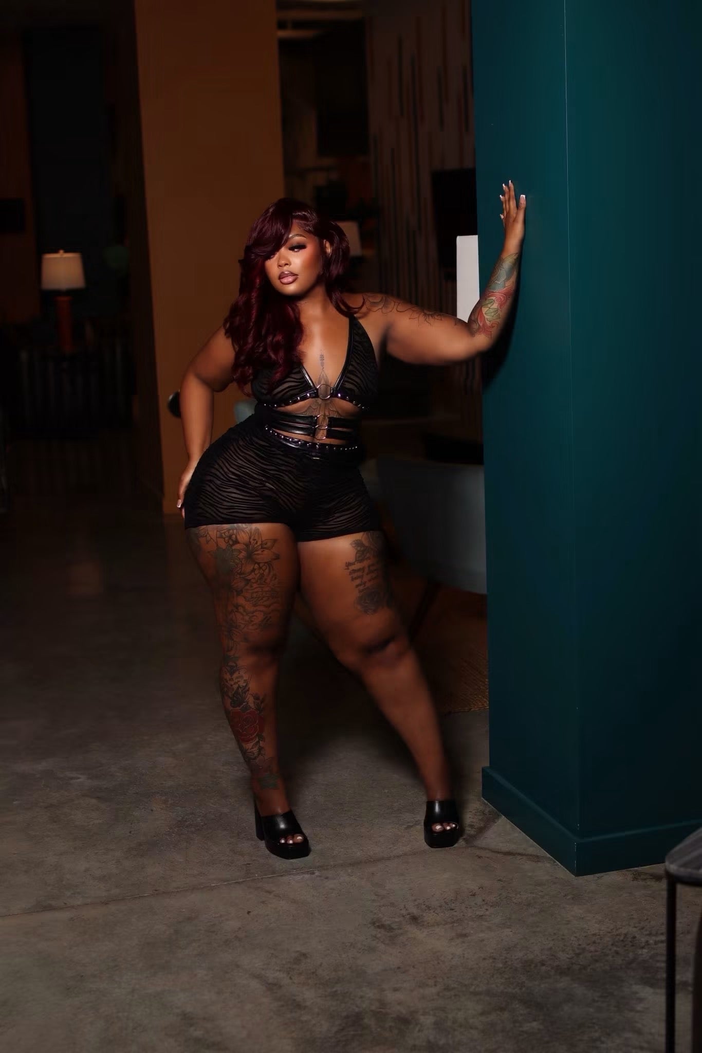 Blackout Go Girl Romper