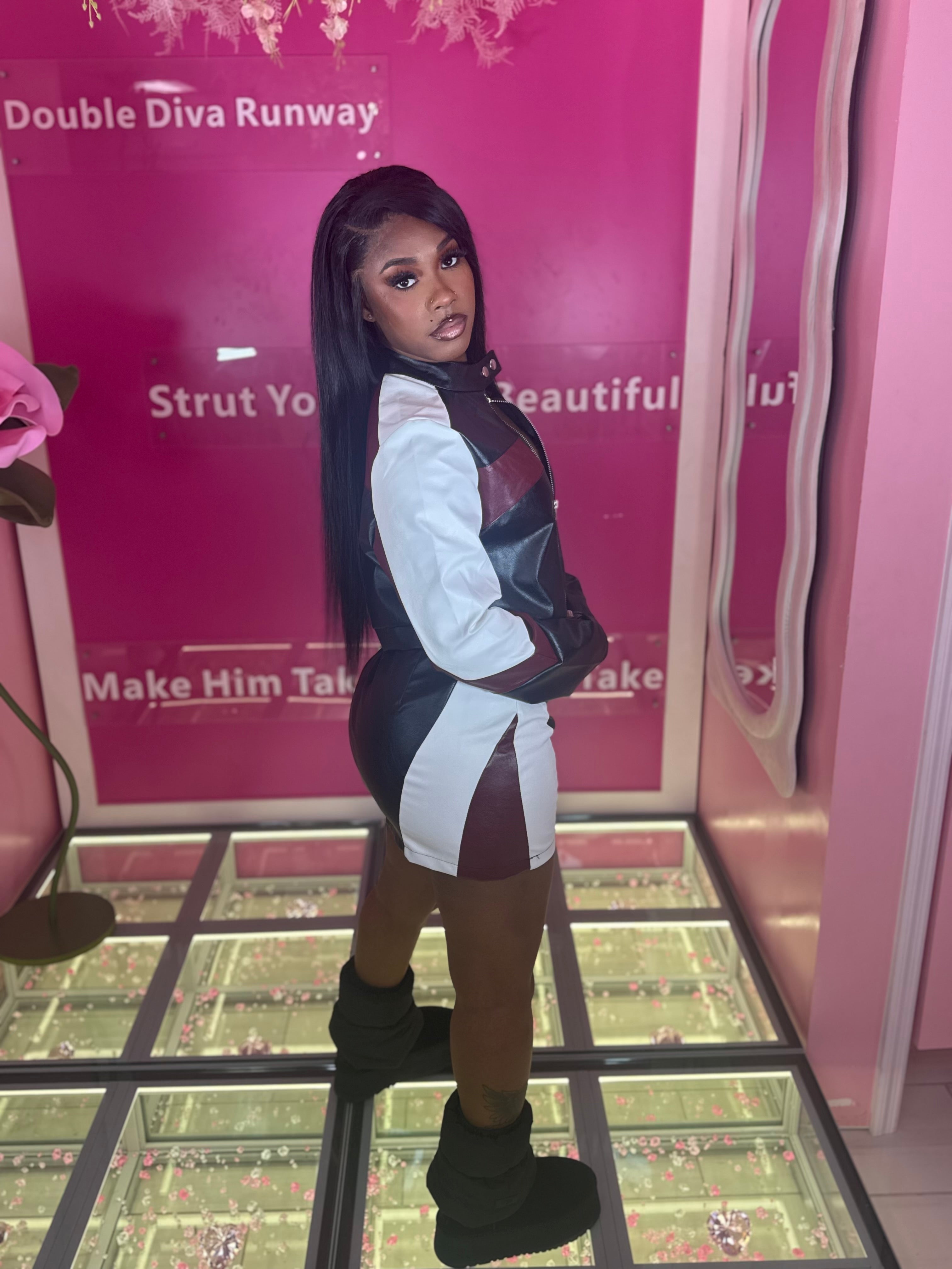 The motor Girl skirt set