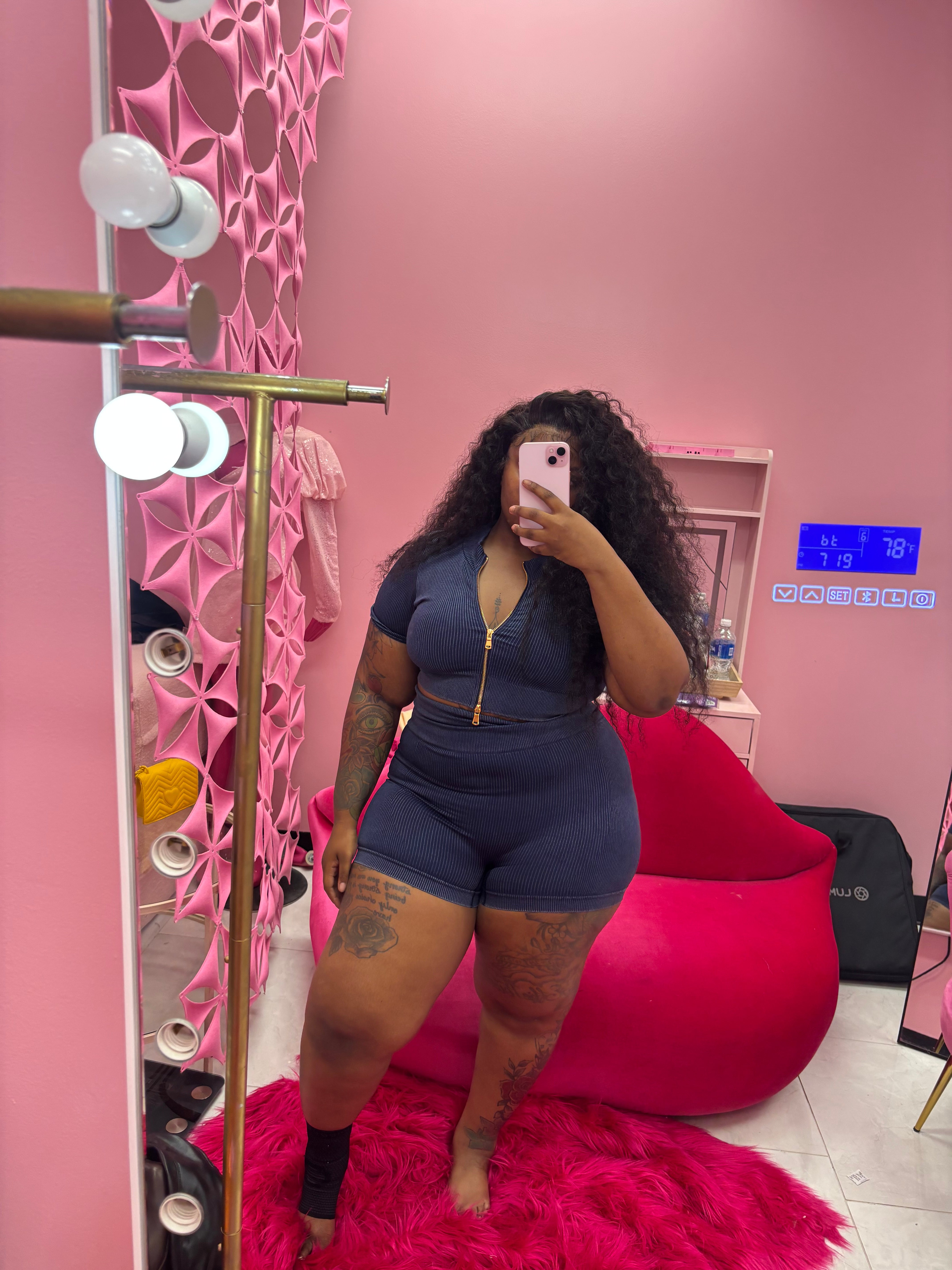 The Zipper Active Fitted Sets(comes in plus size)