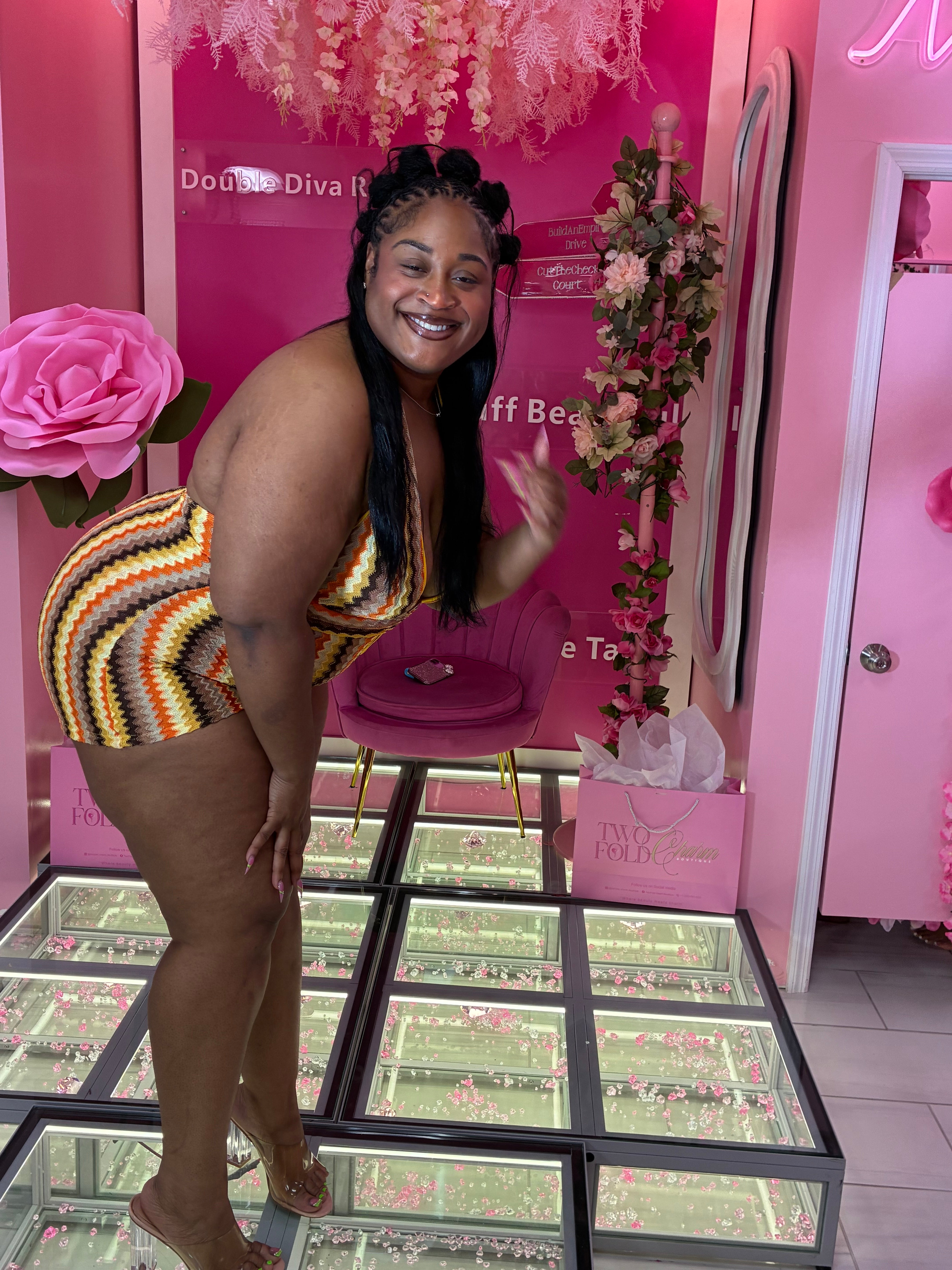 Date night romper plus