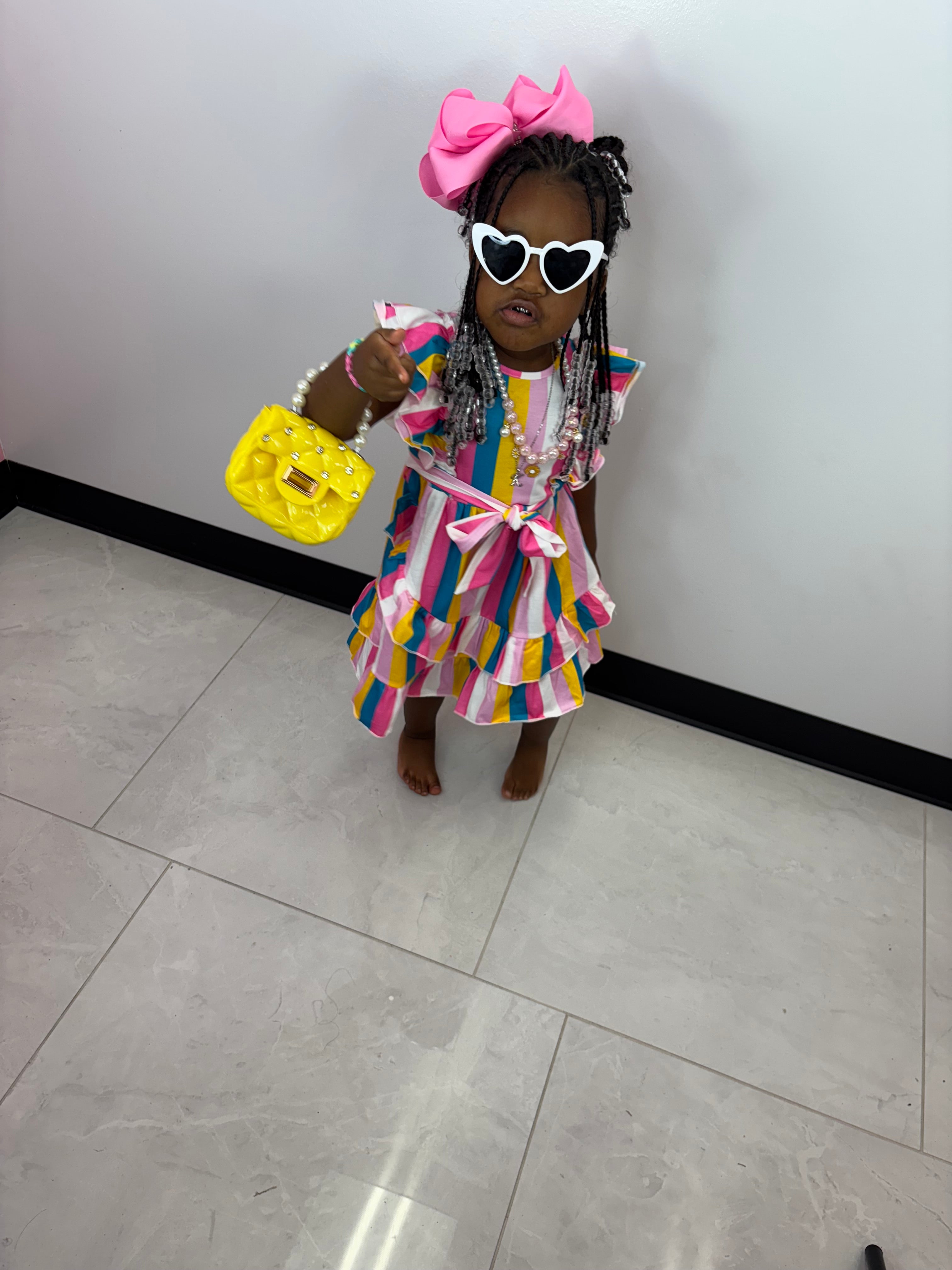 Very Stipe Kids Dress