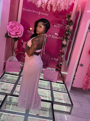 The flowy That Girl Chain Dress