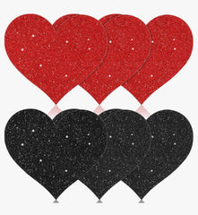 Glitter Heart Nipple Covers