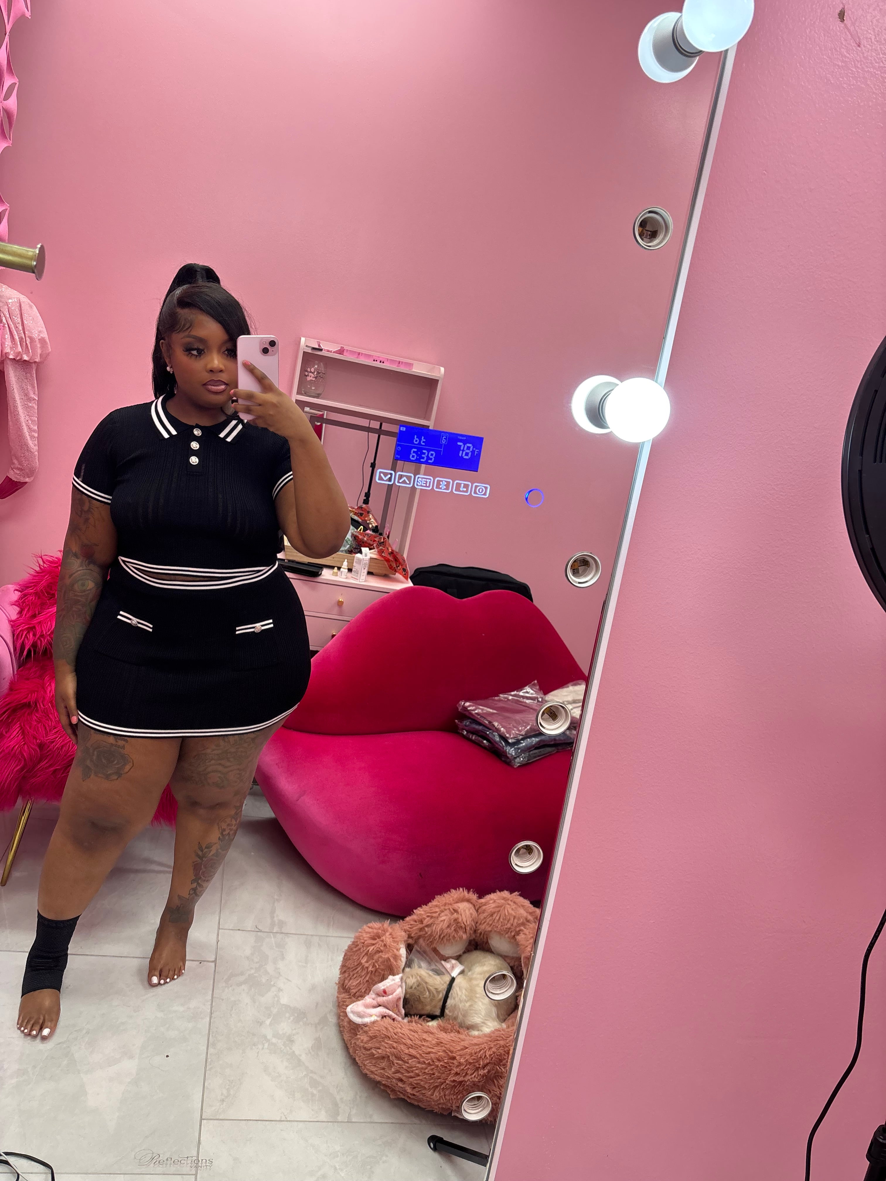 Class is free Skirt Sets