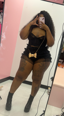 The Corset Top and Ruffle Short Set
