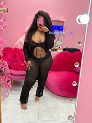 The Sexy Sheer ruffle Jumper