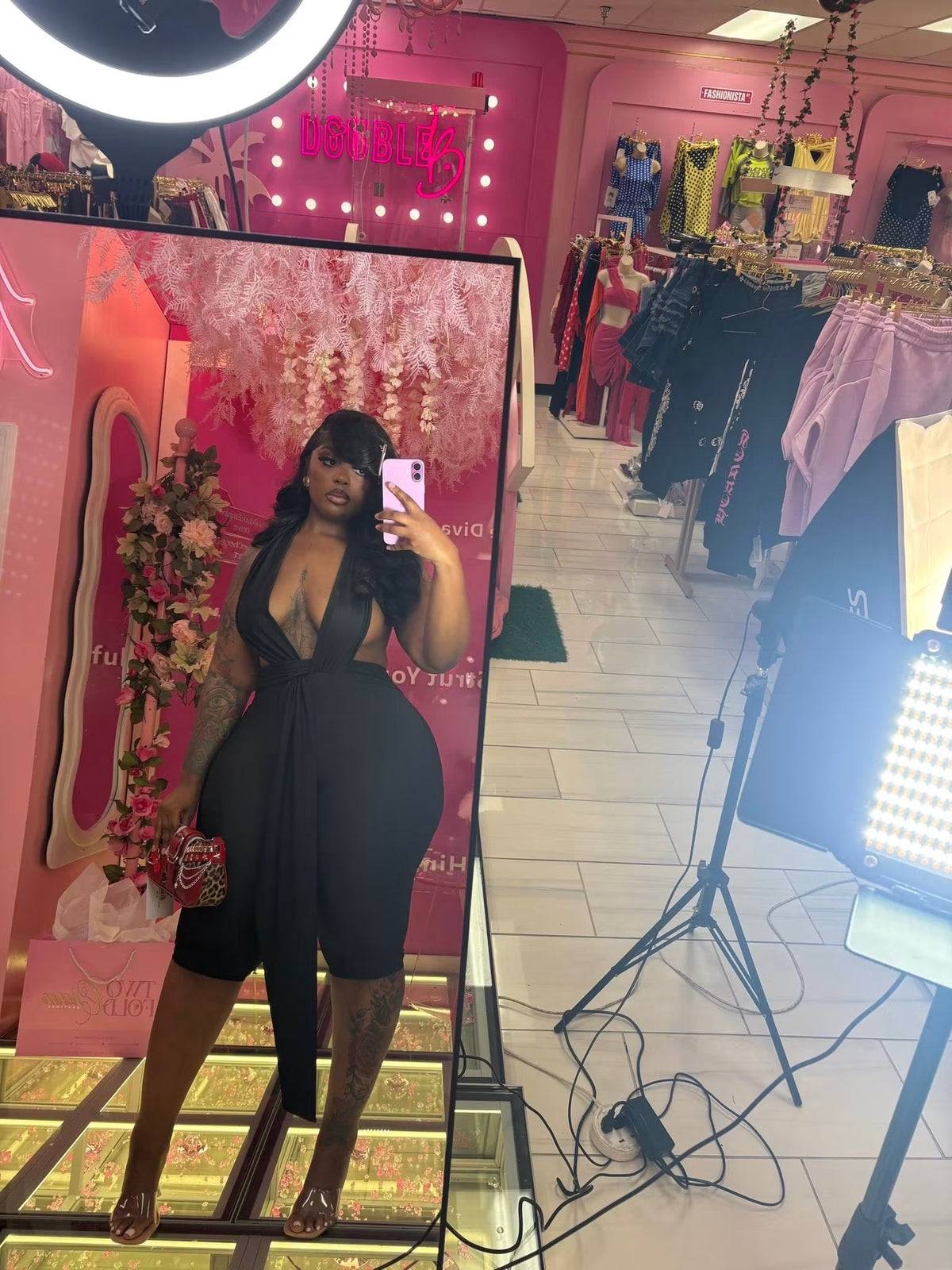 Miss Outside Capri Backless Jumper