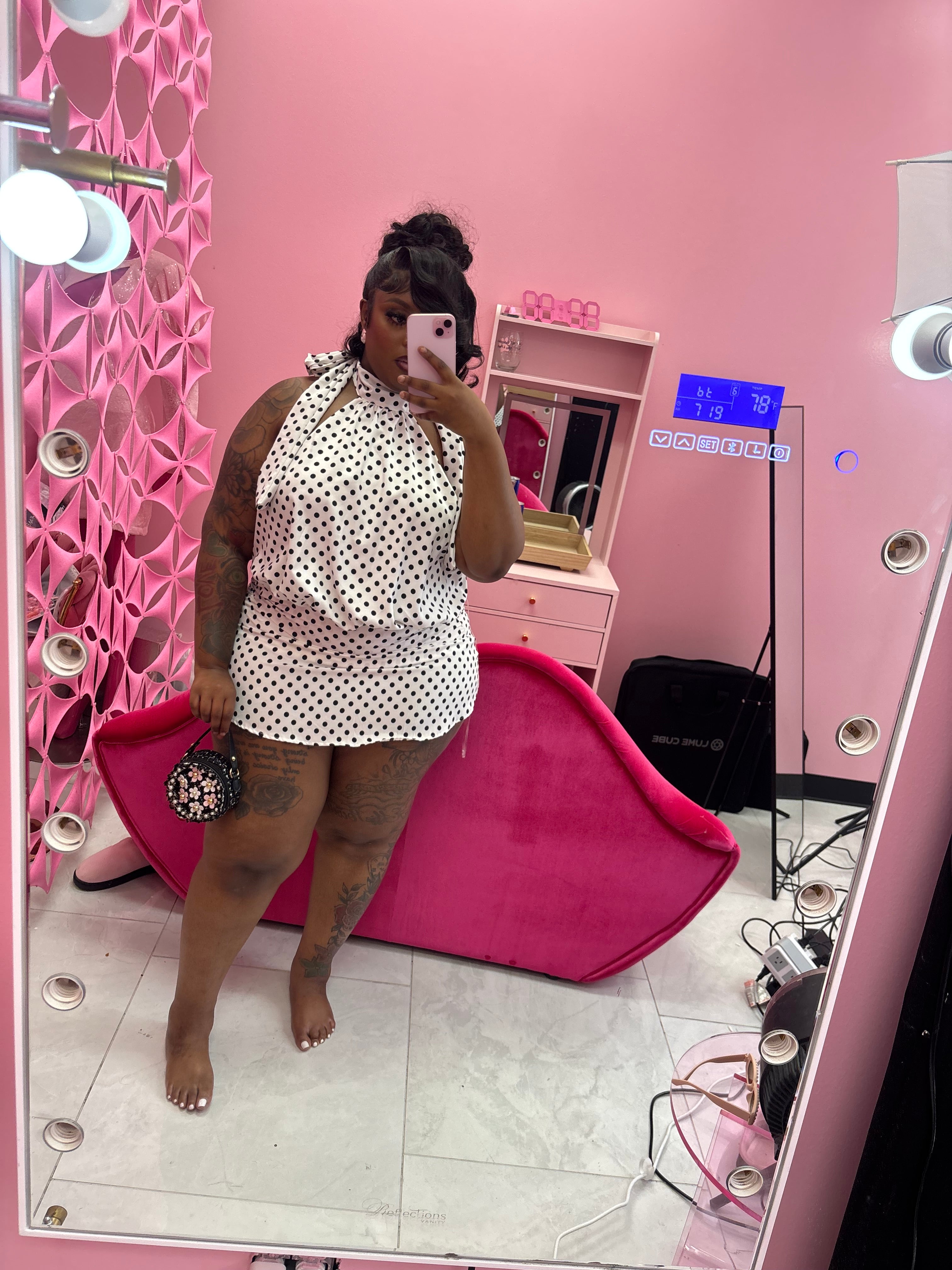 The poke a dot Dress