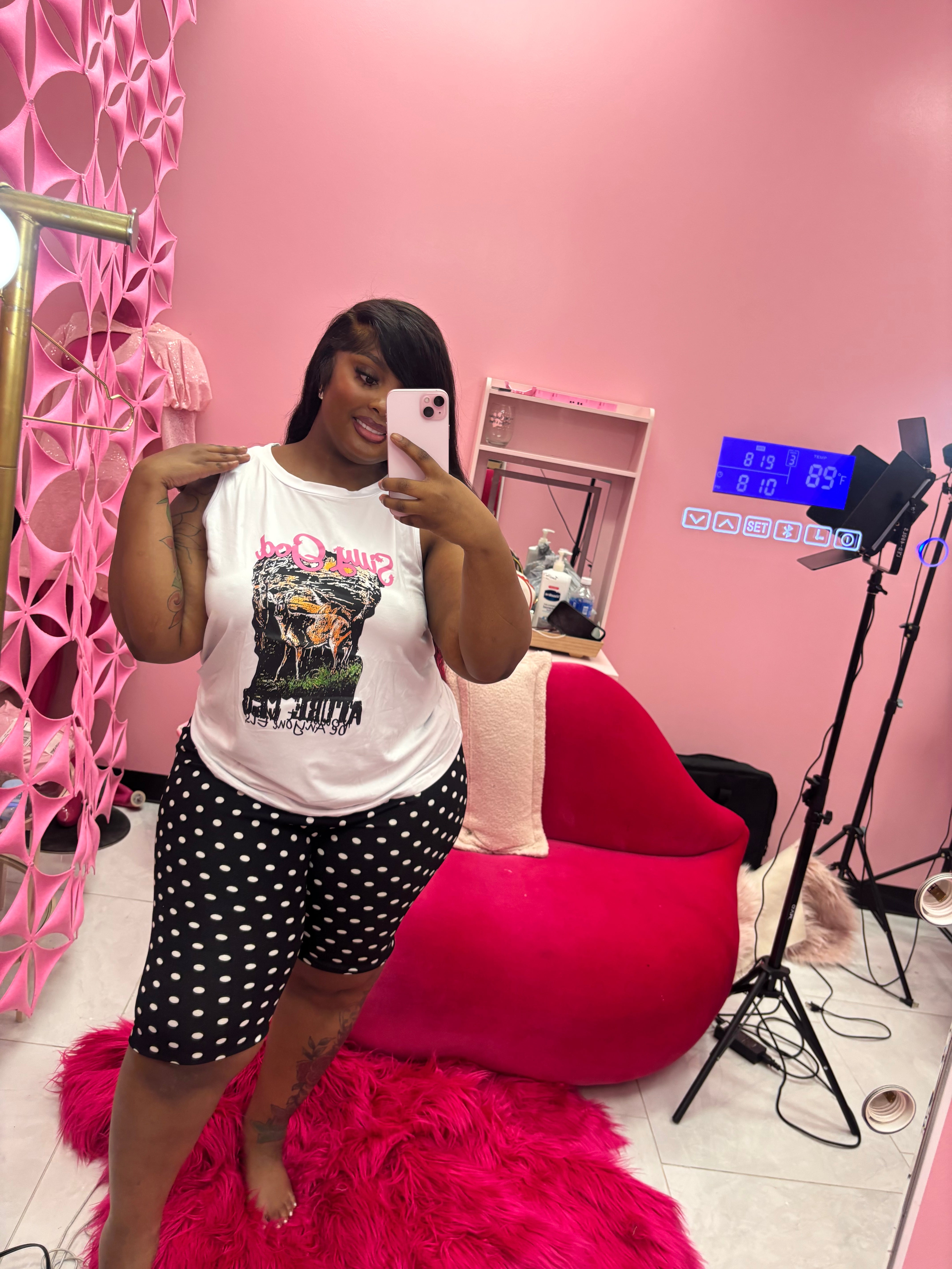 The Poke A Dot Capris