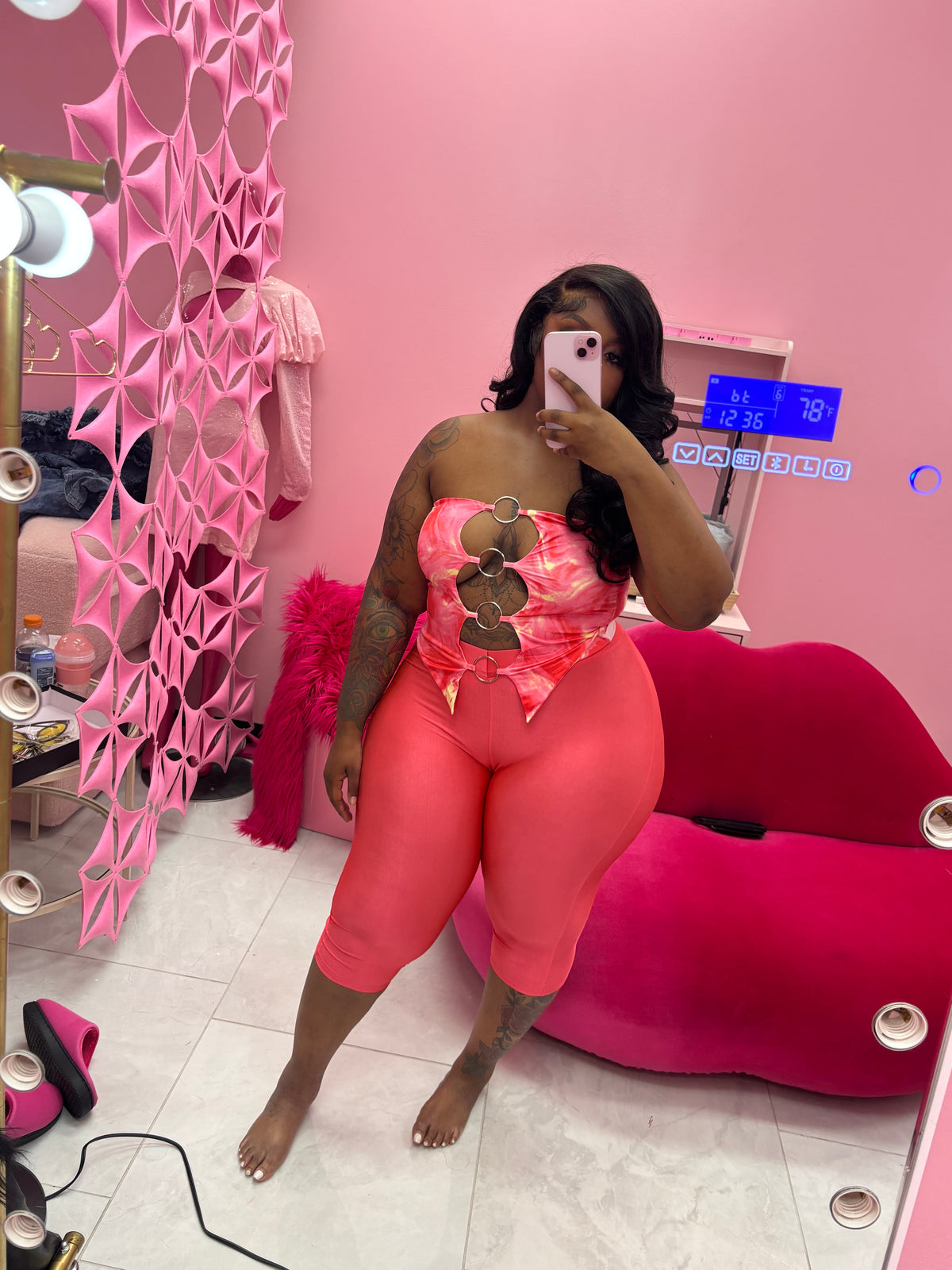 The Talk to me nice capri Set