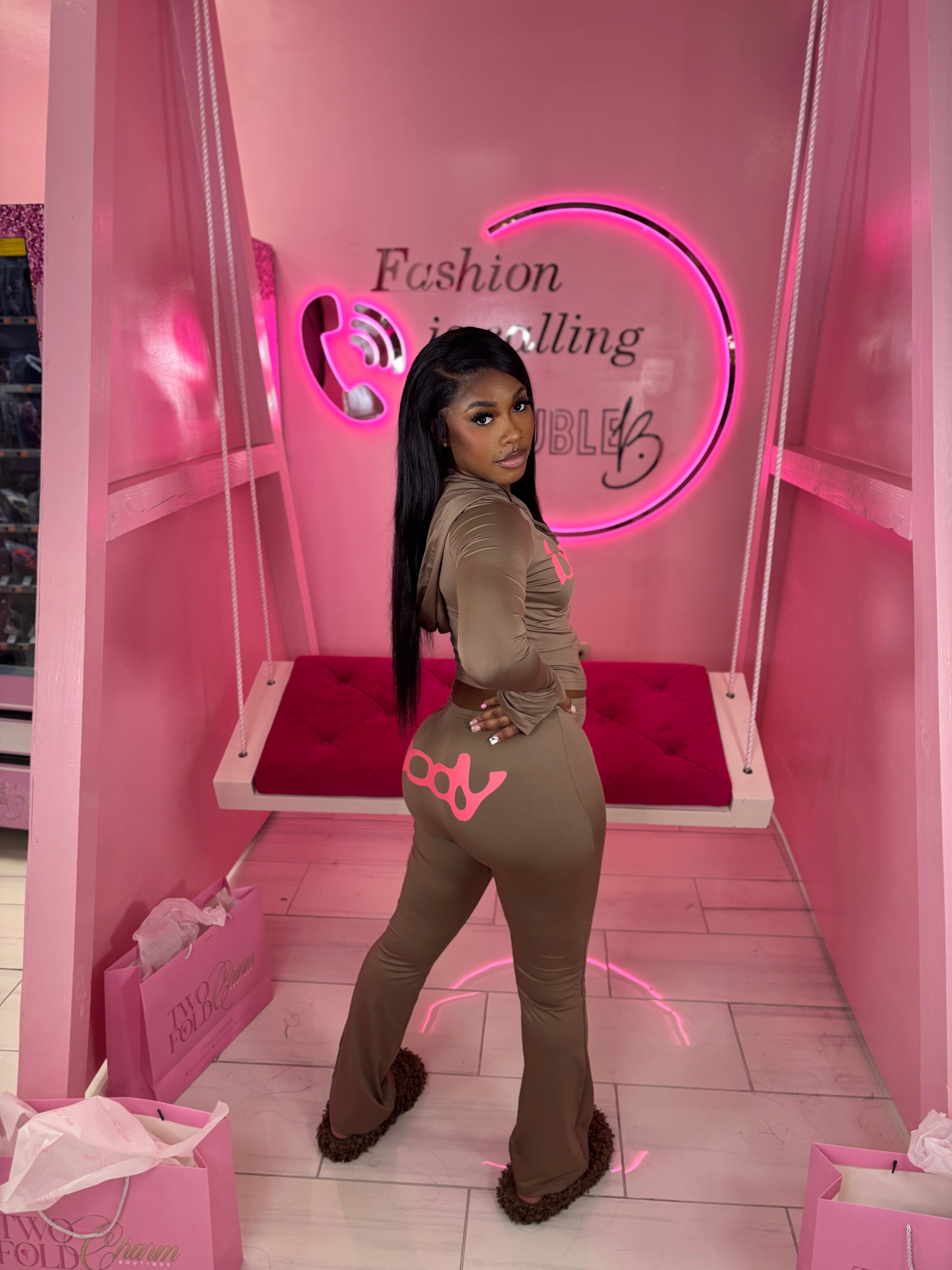 The Body Boddyy Girls Tack Suit w/ Hoodie