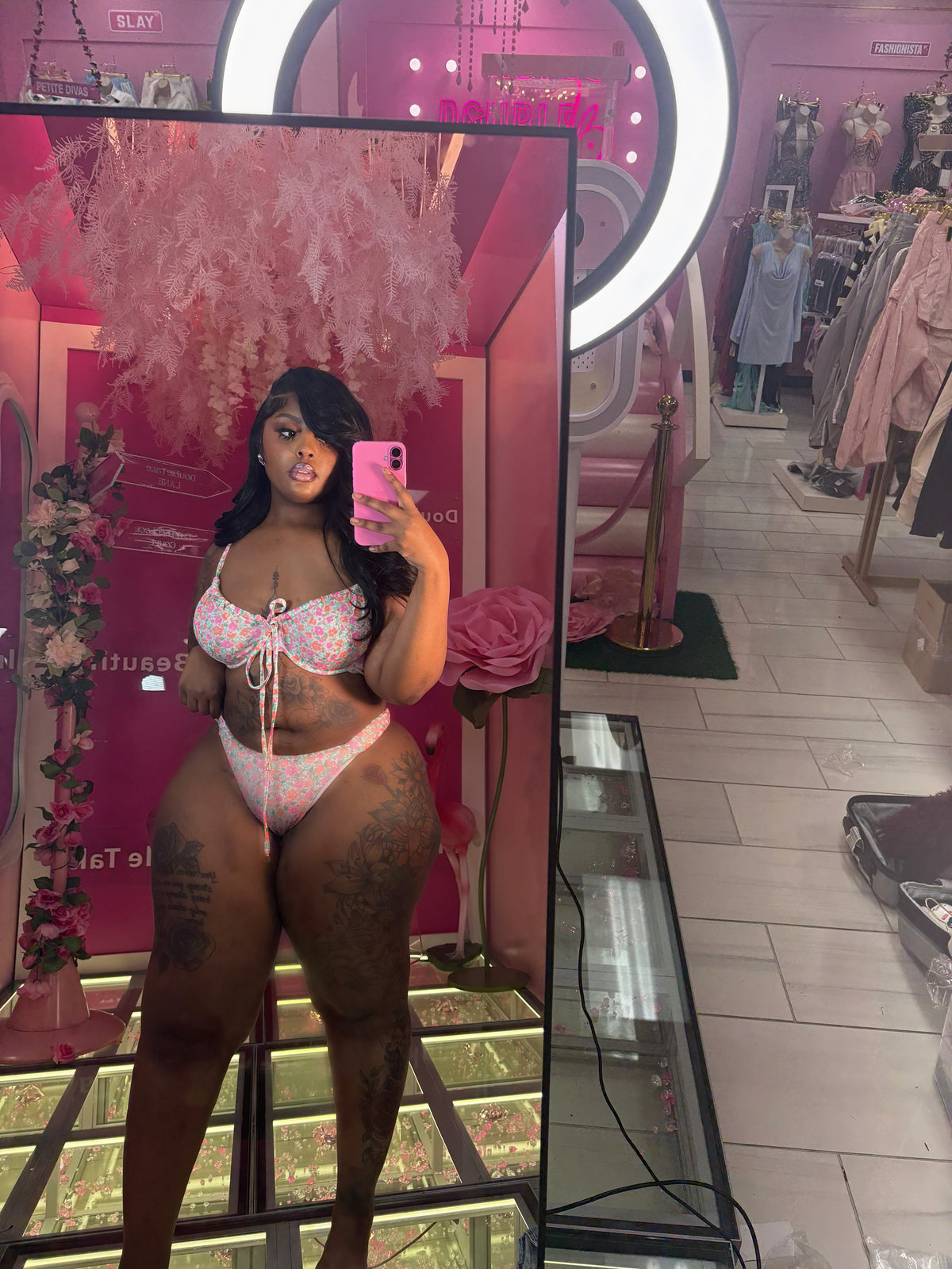 Girl of color Swimming suit