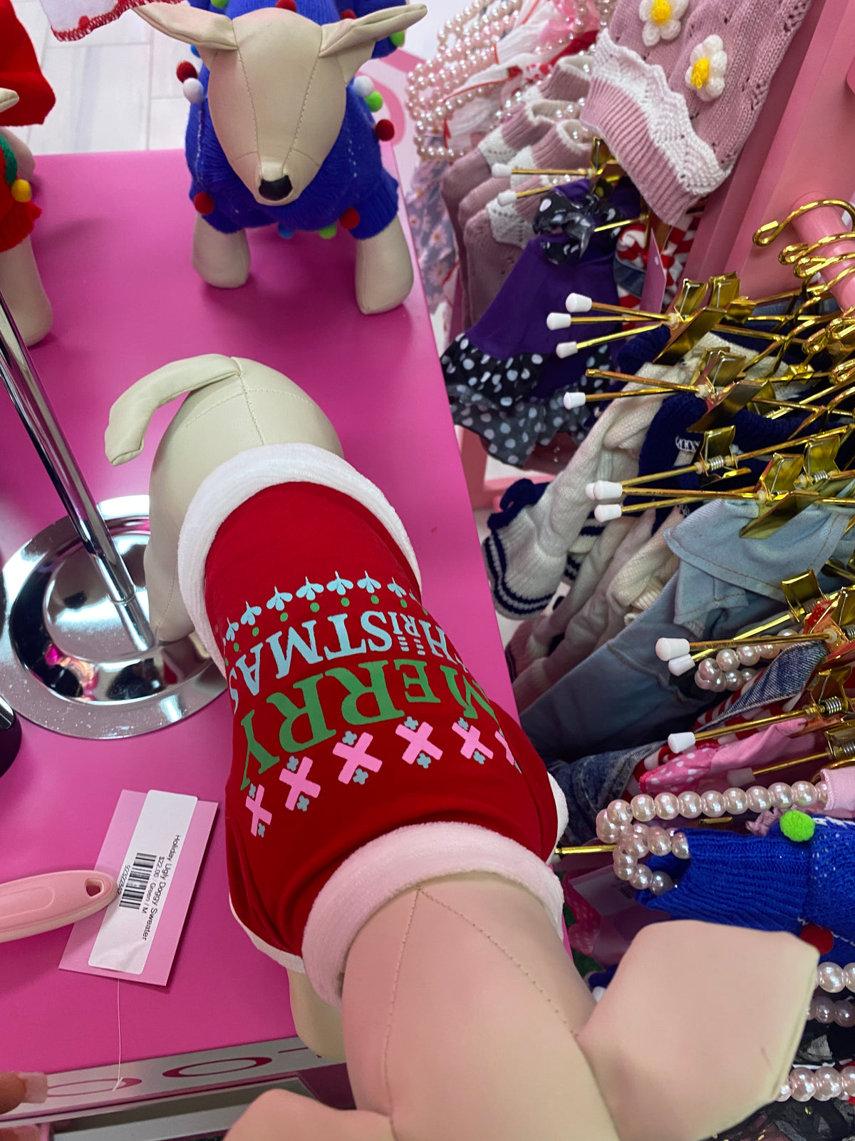 Pet xmas sweater and pjs