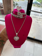 Crystal Of Heart Necklace