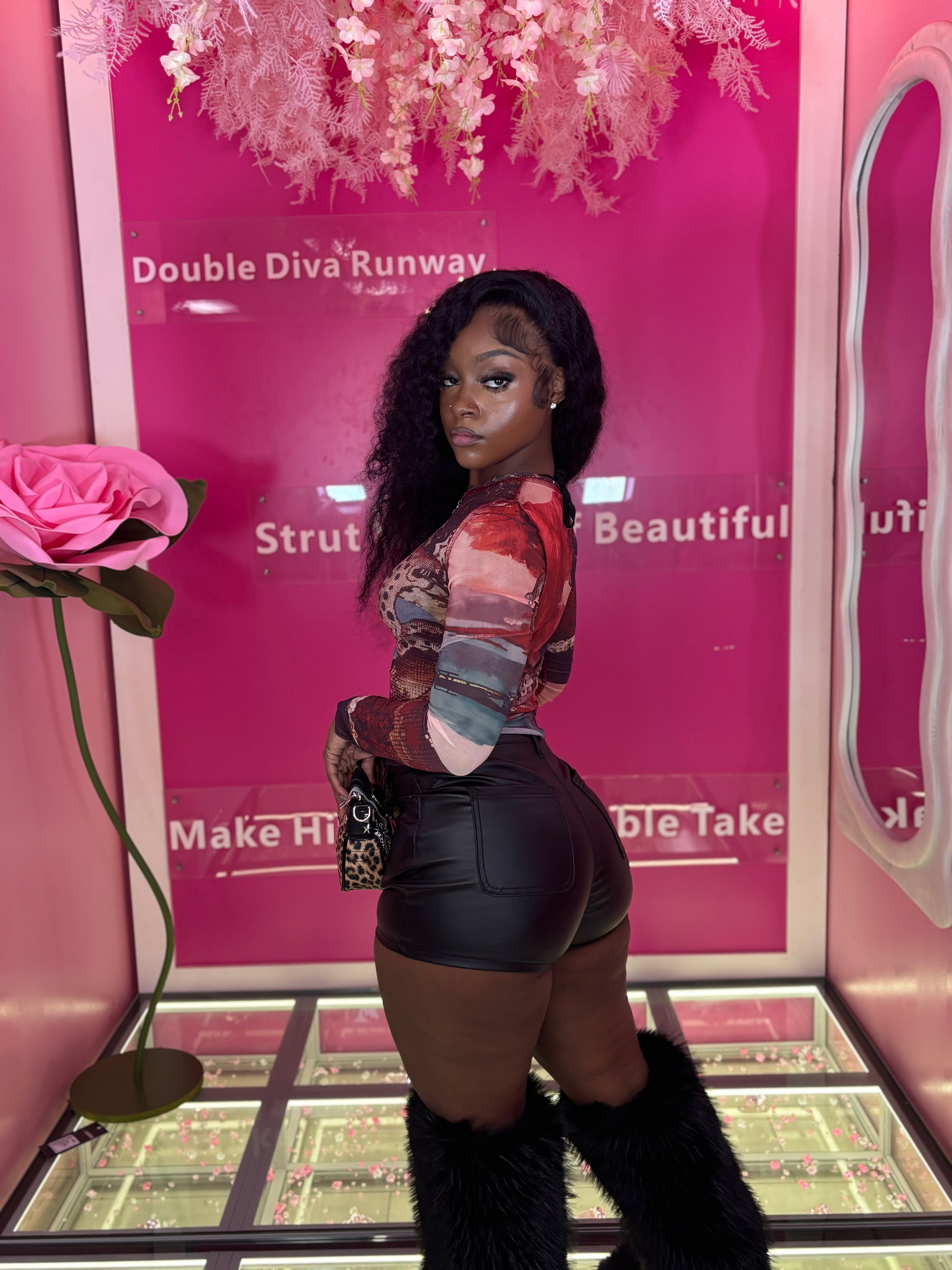 Queen of the Jungle Sheer Top