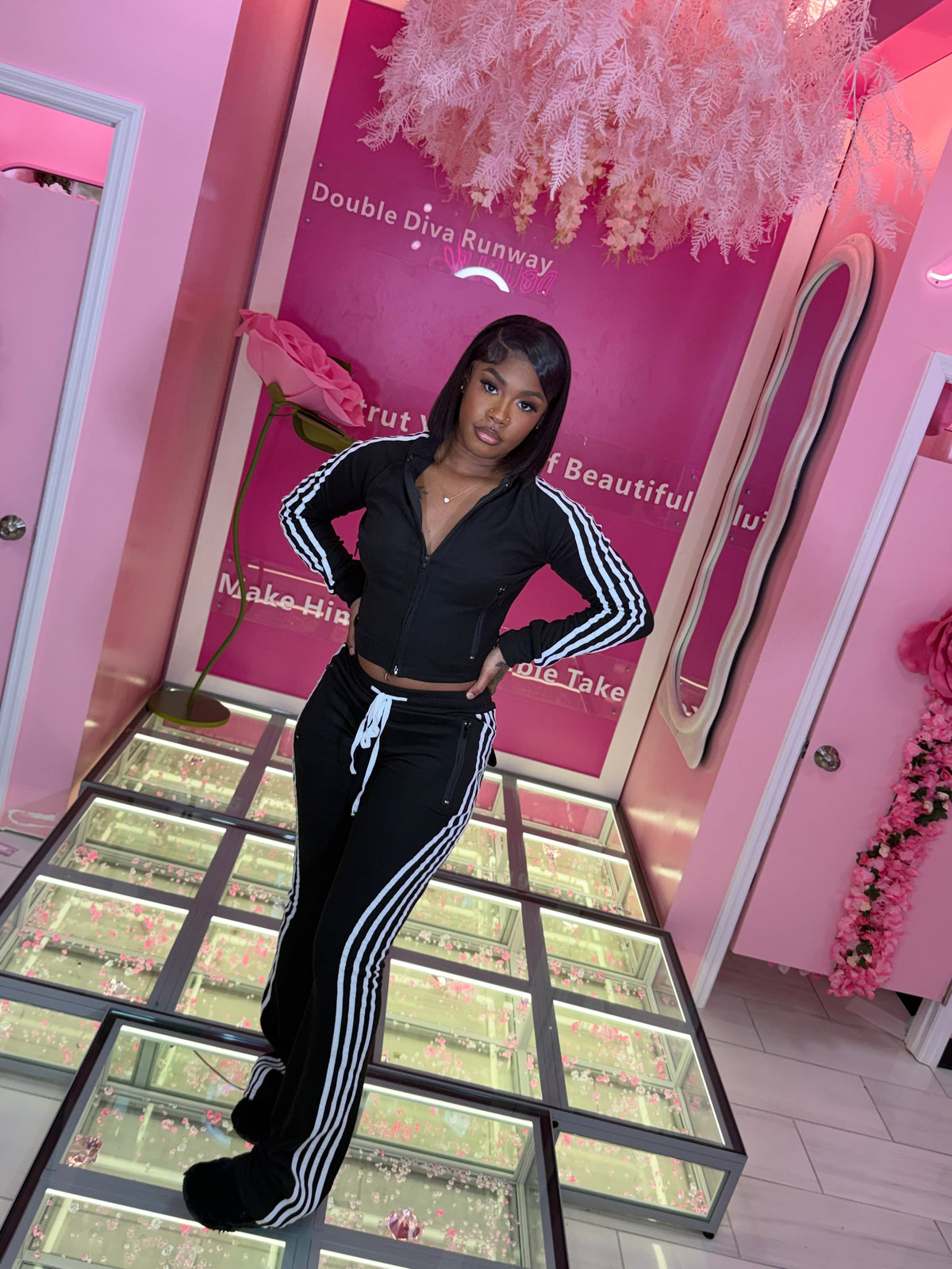 Solid & Stripes Active Jacket and Pant Set