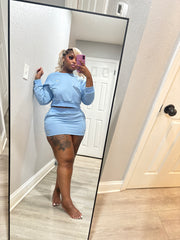 The Viral AL0 Skirt Set