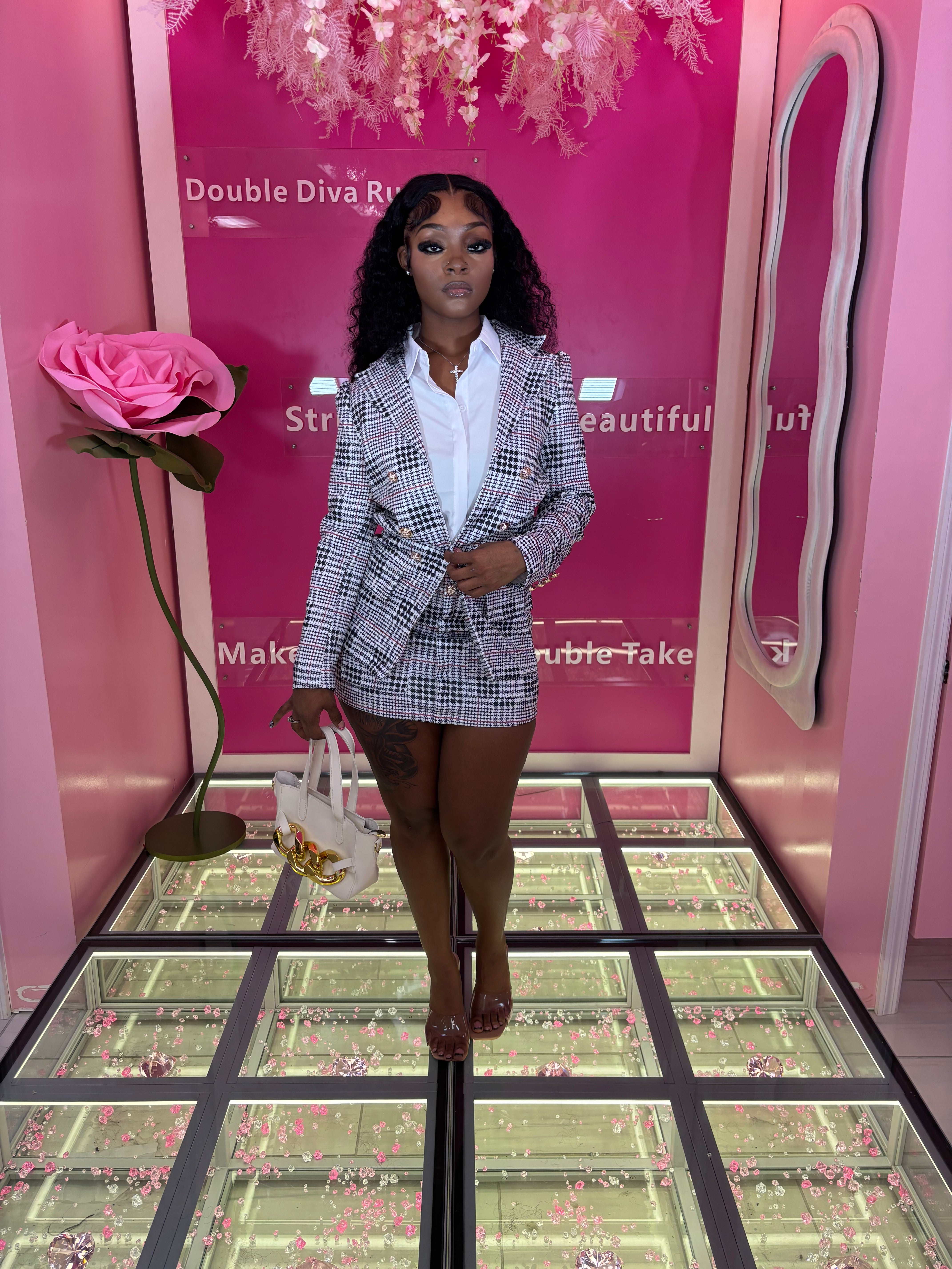 Meet me at the office business skirt set ￼