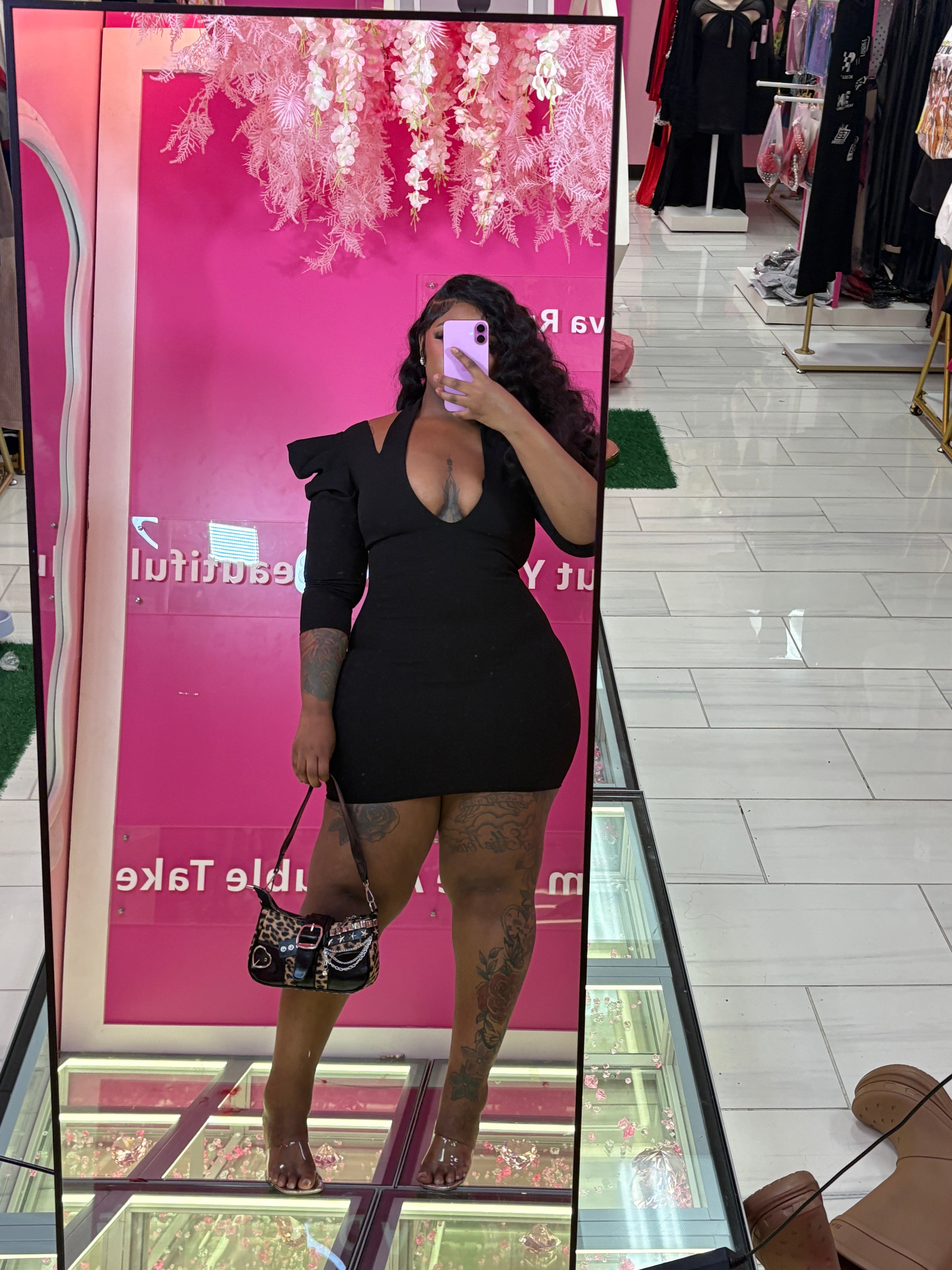 LBD V-Cut Date Night Dress