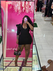 LBD V-Cut Date Night Dress