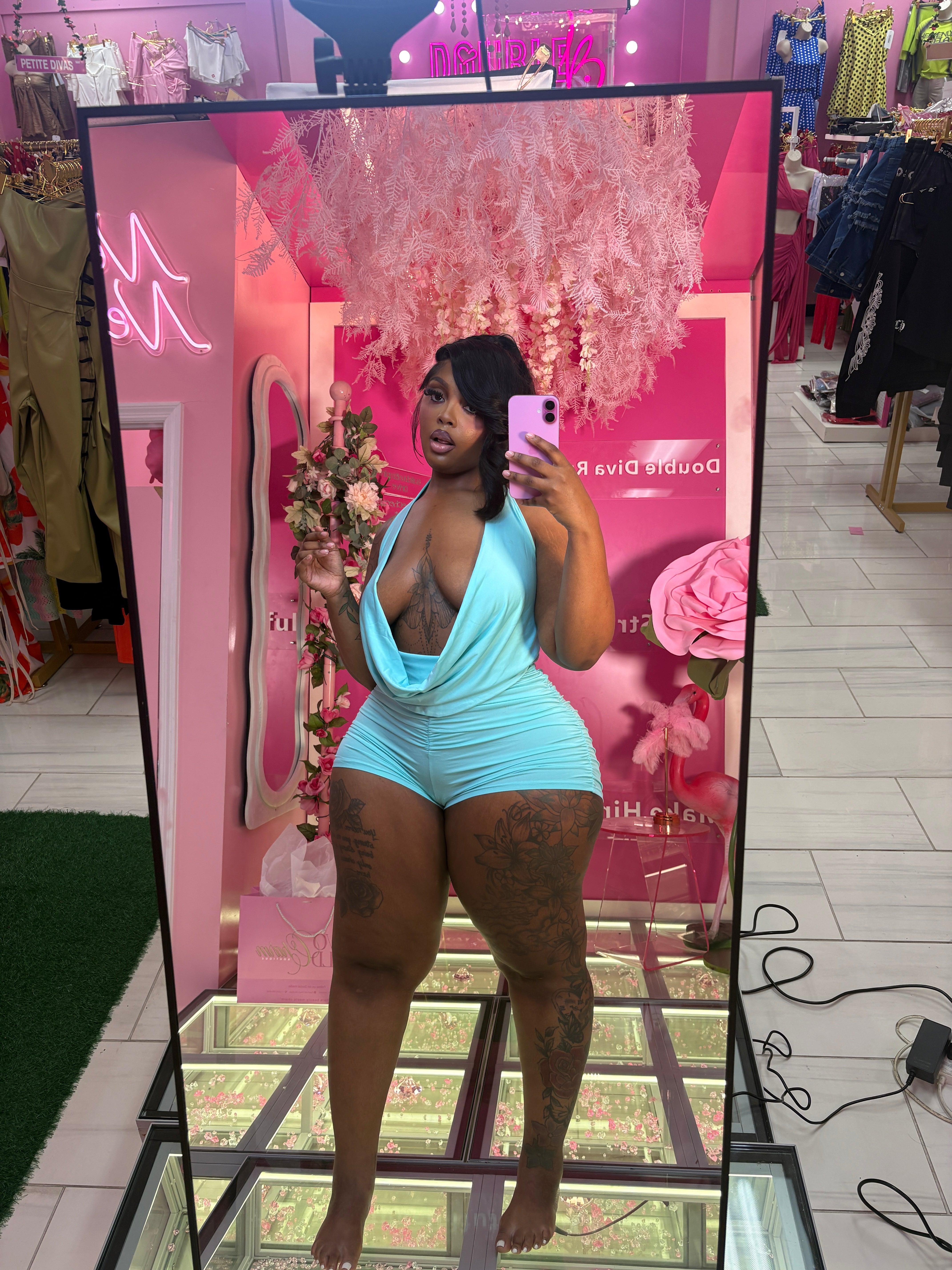 The Bluey Silk short Set