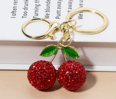 Cherry Keychain Charm