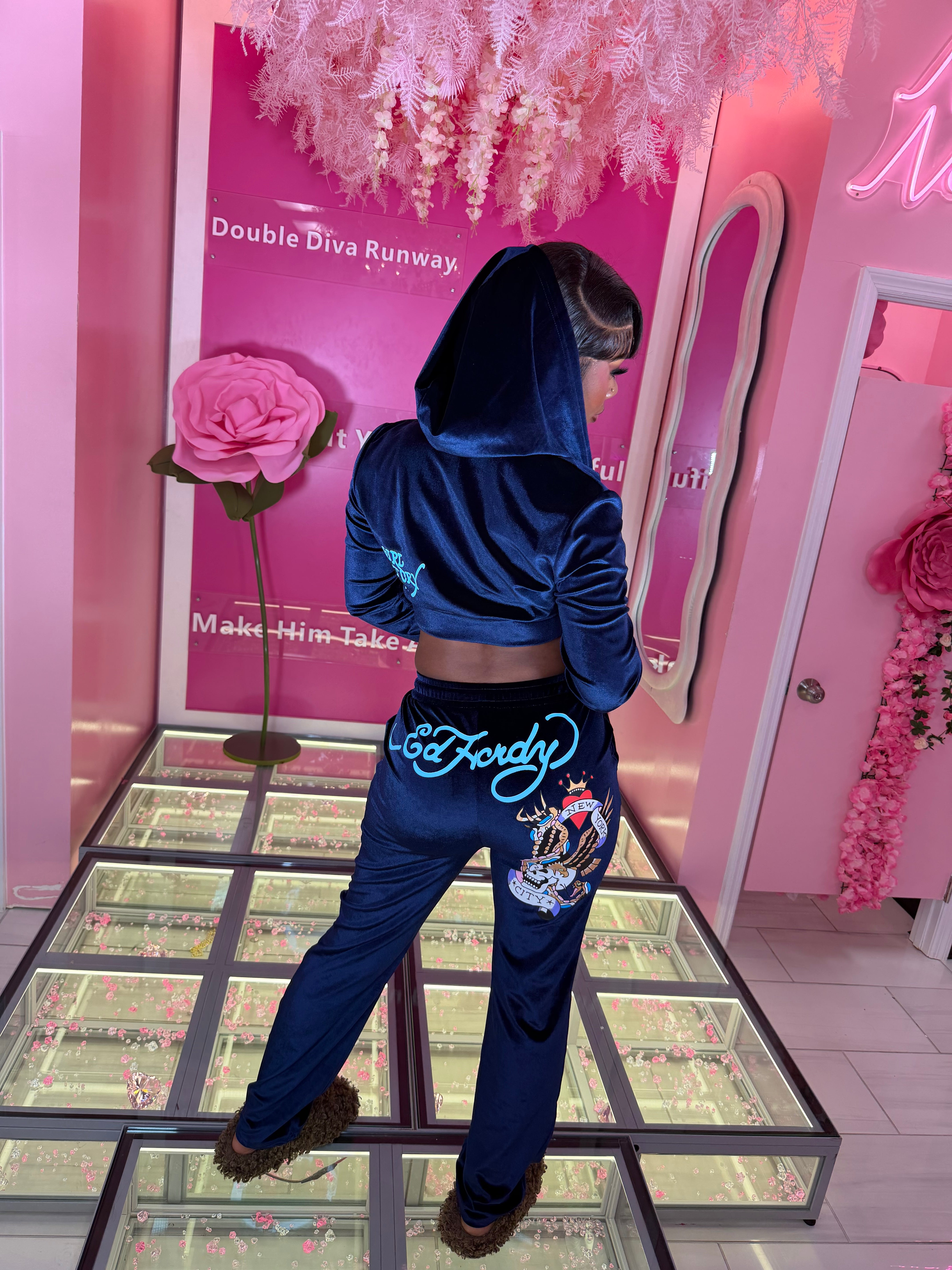 Ed Hardee Velour set