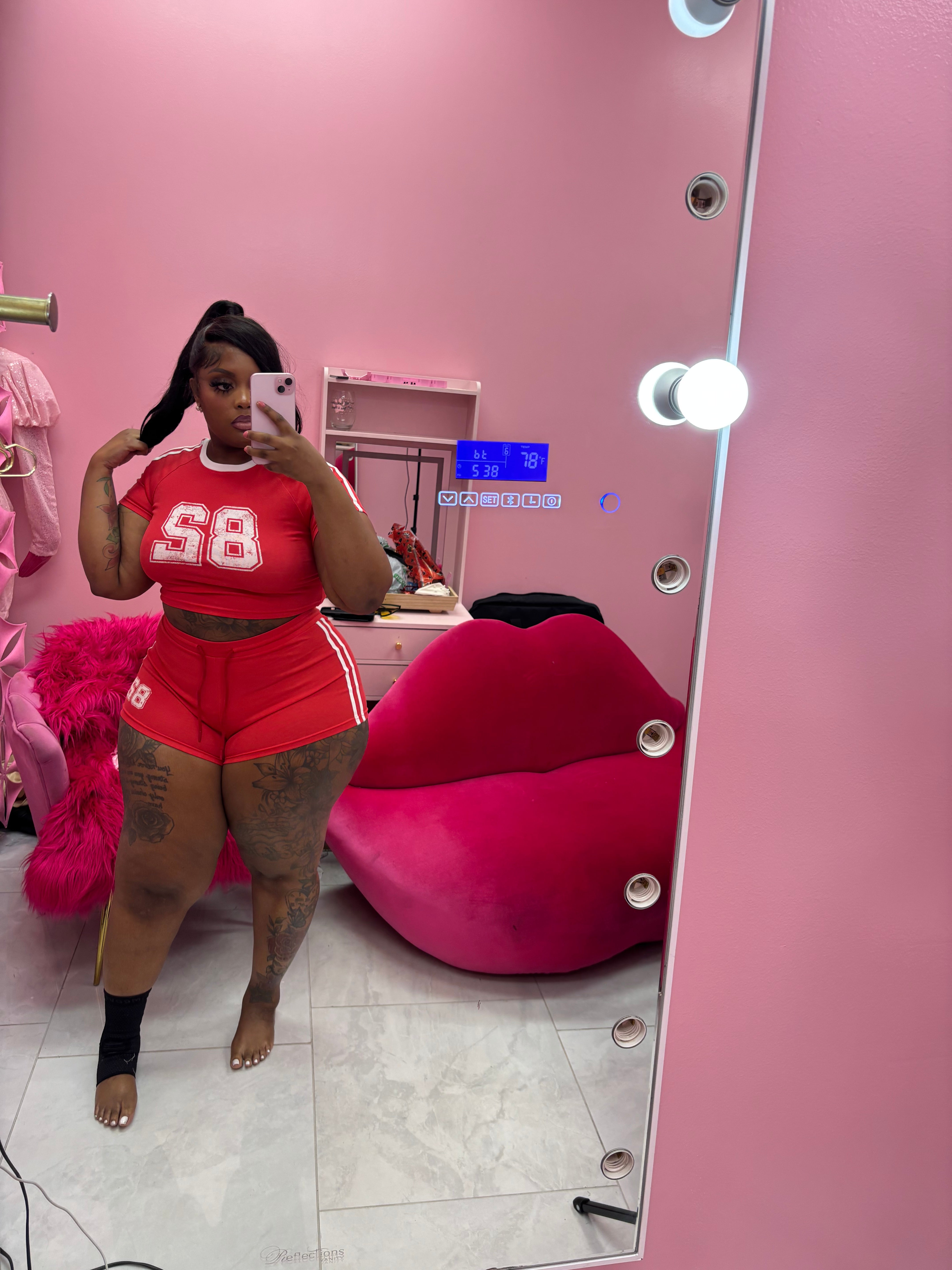The Sporty Girl Short Set