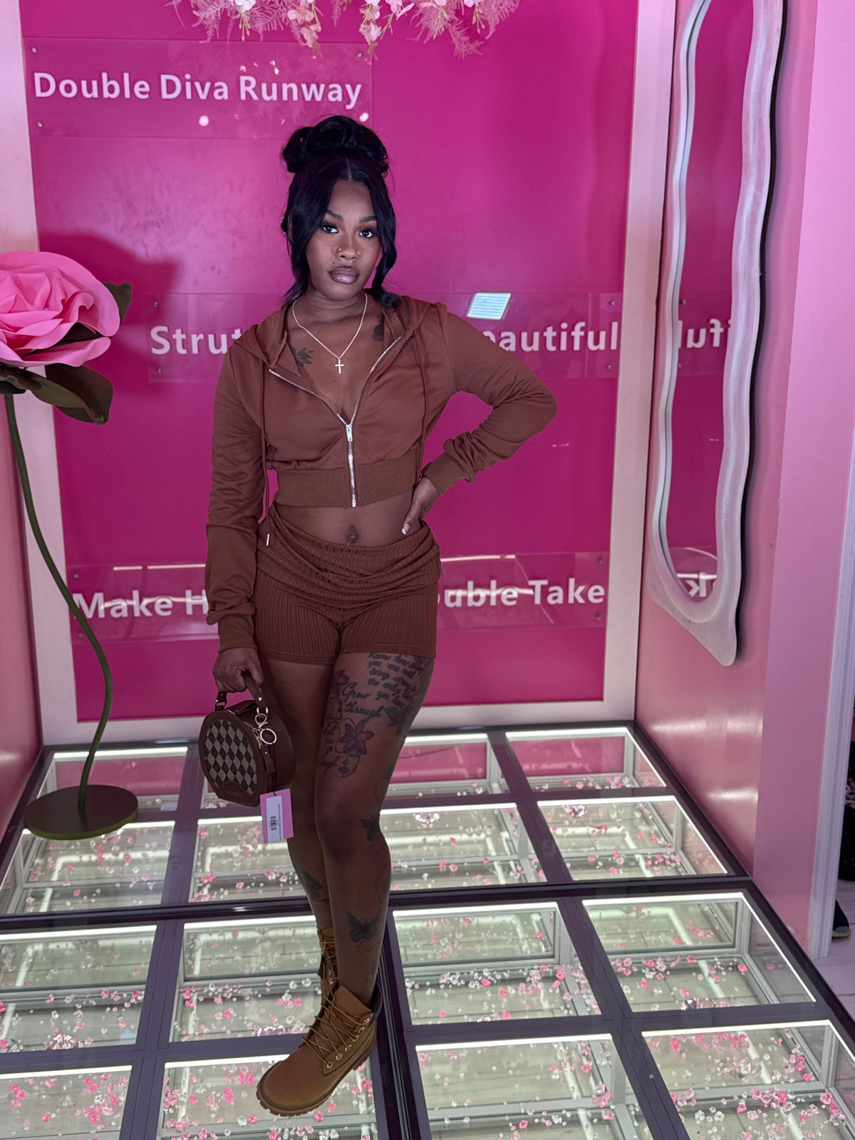 Fall SNZ Hoodie Short Set