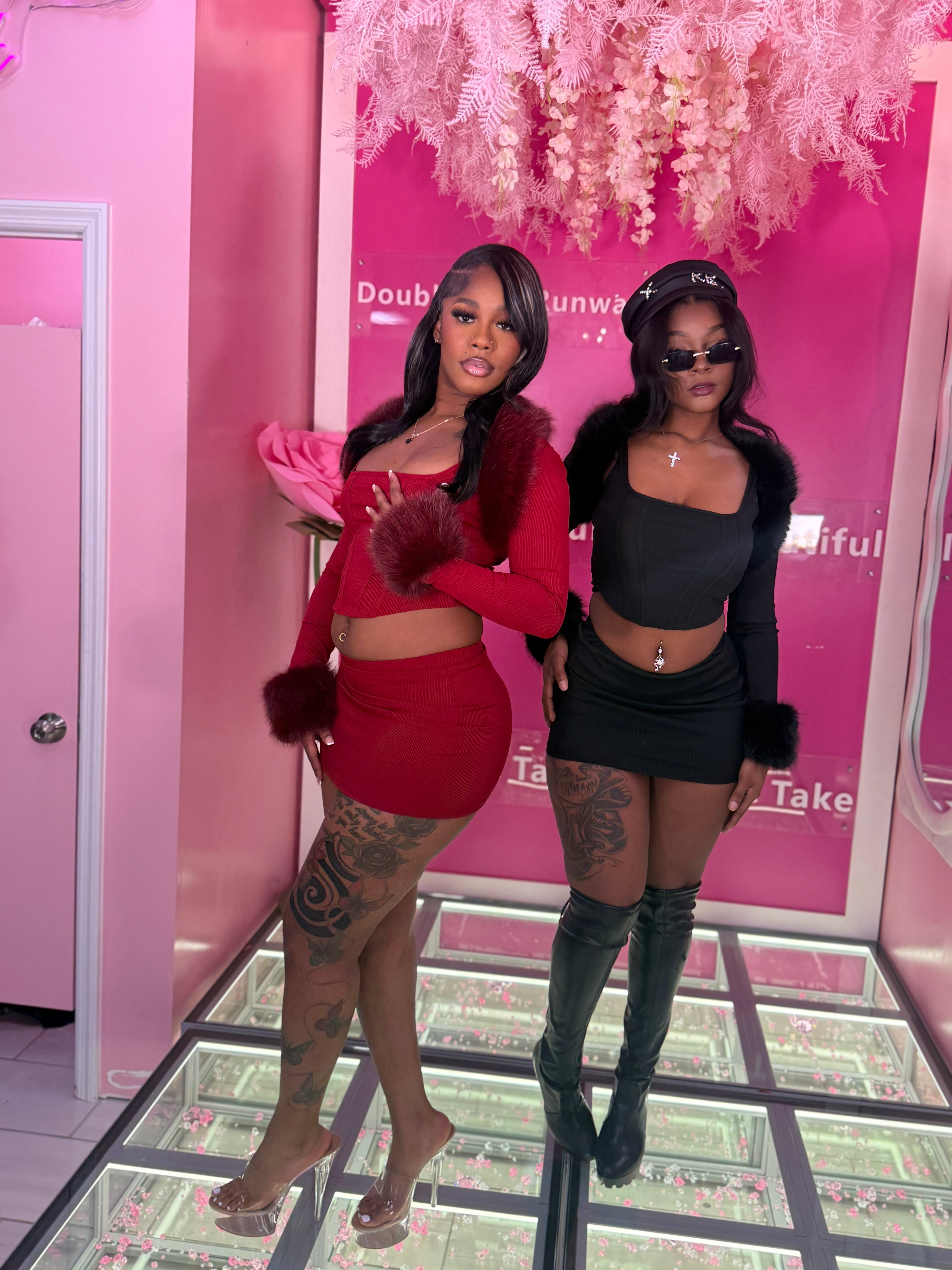 That girl Three Piece Skirt set