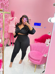 The chill vibes Jacket Set