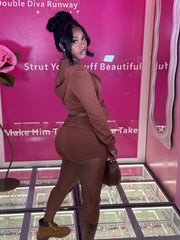 Fall SNZ Hoodie Short Set