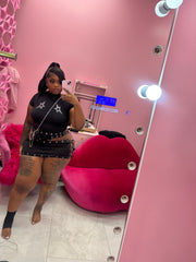 The Rock Star half cut Skirt