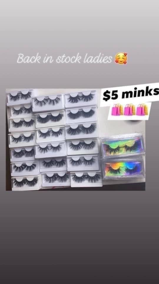 25 Wholsale lashes