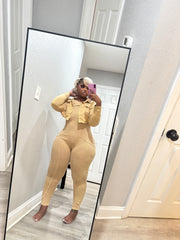 Stone Wash Jumper wit Crop-jacket