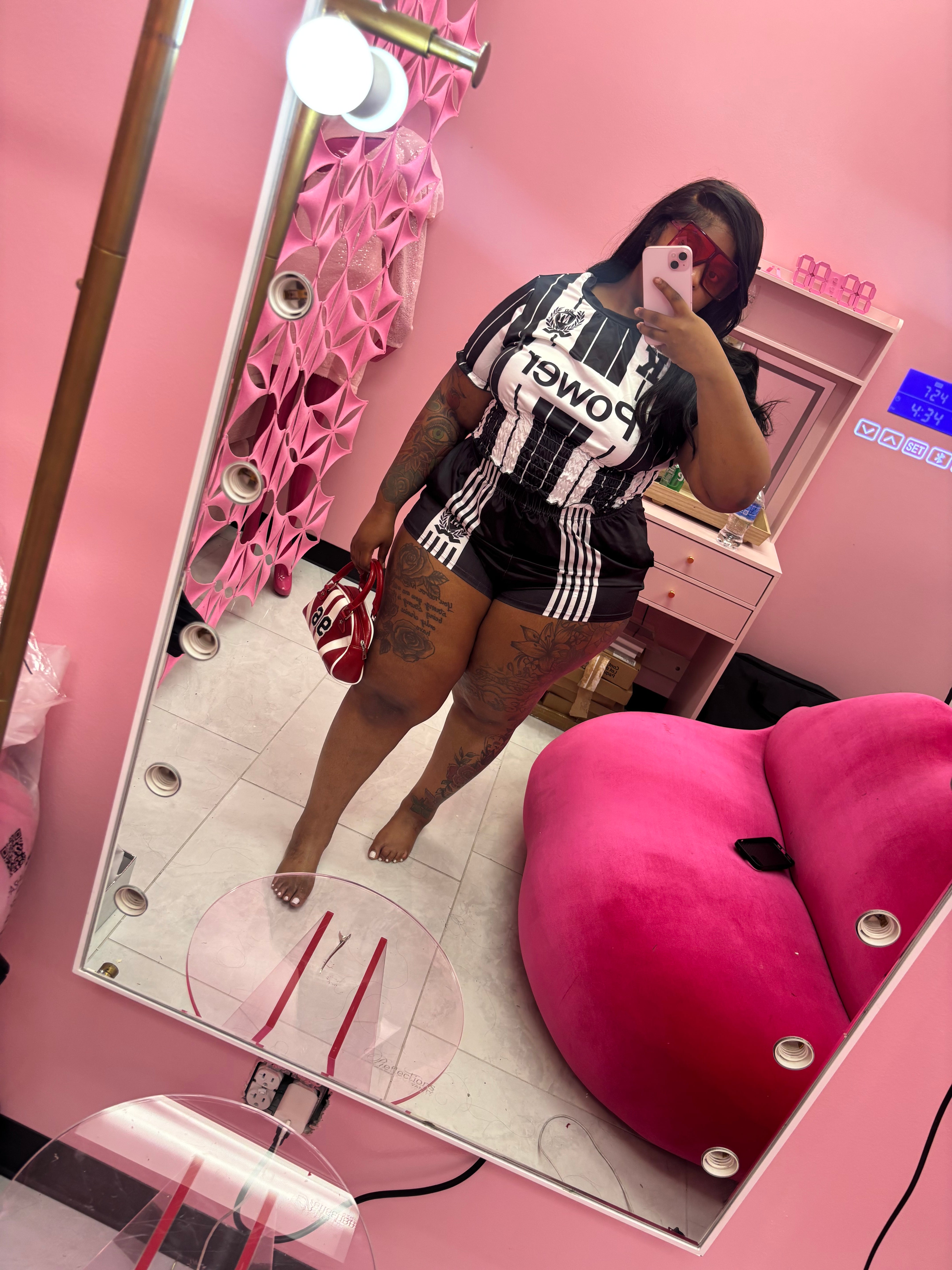 The Power Jersey Plus size Set