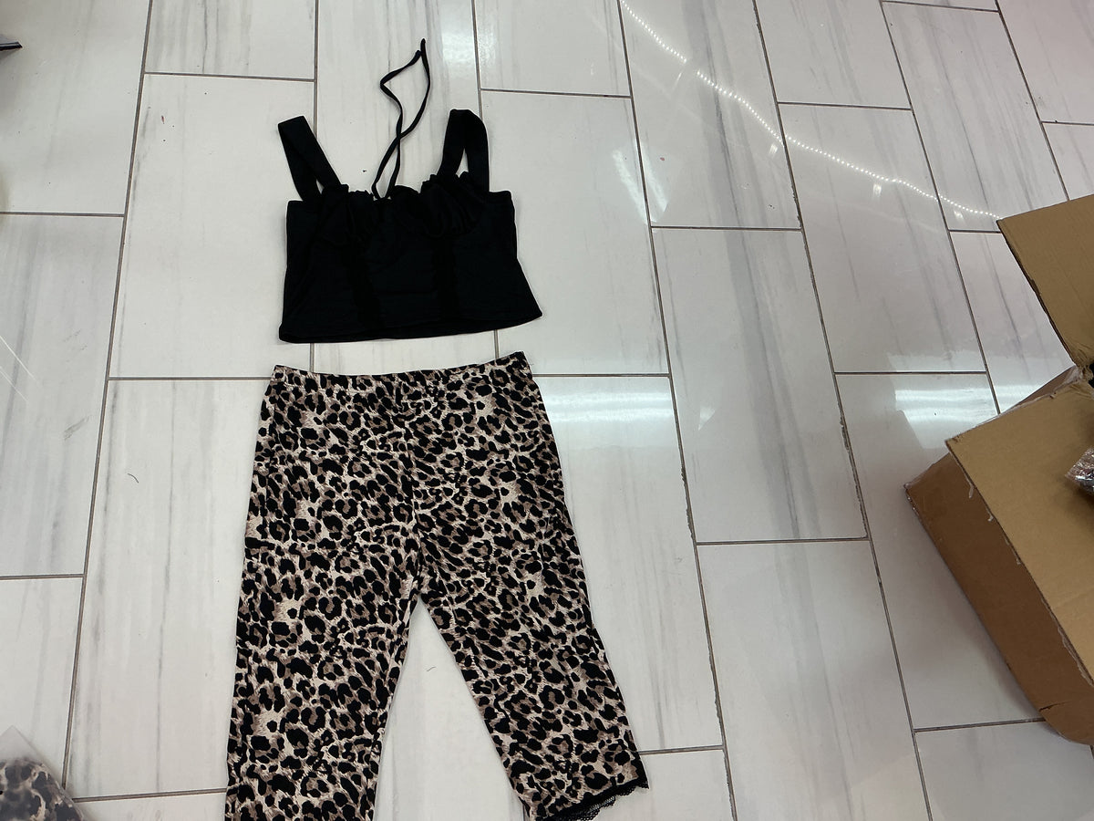 Midnight Leopard Set