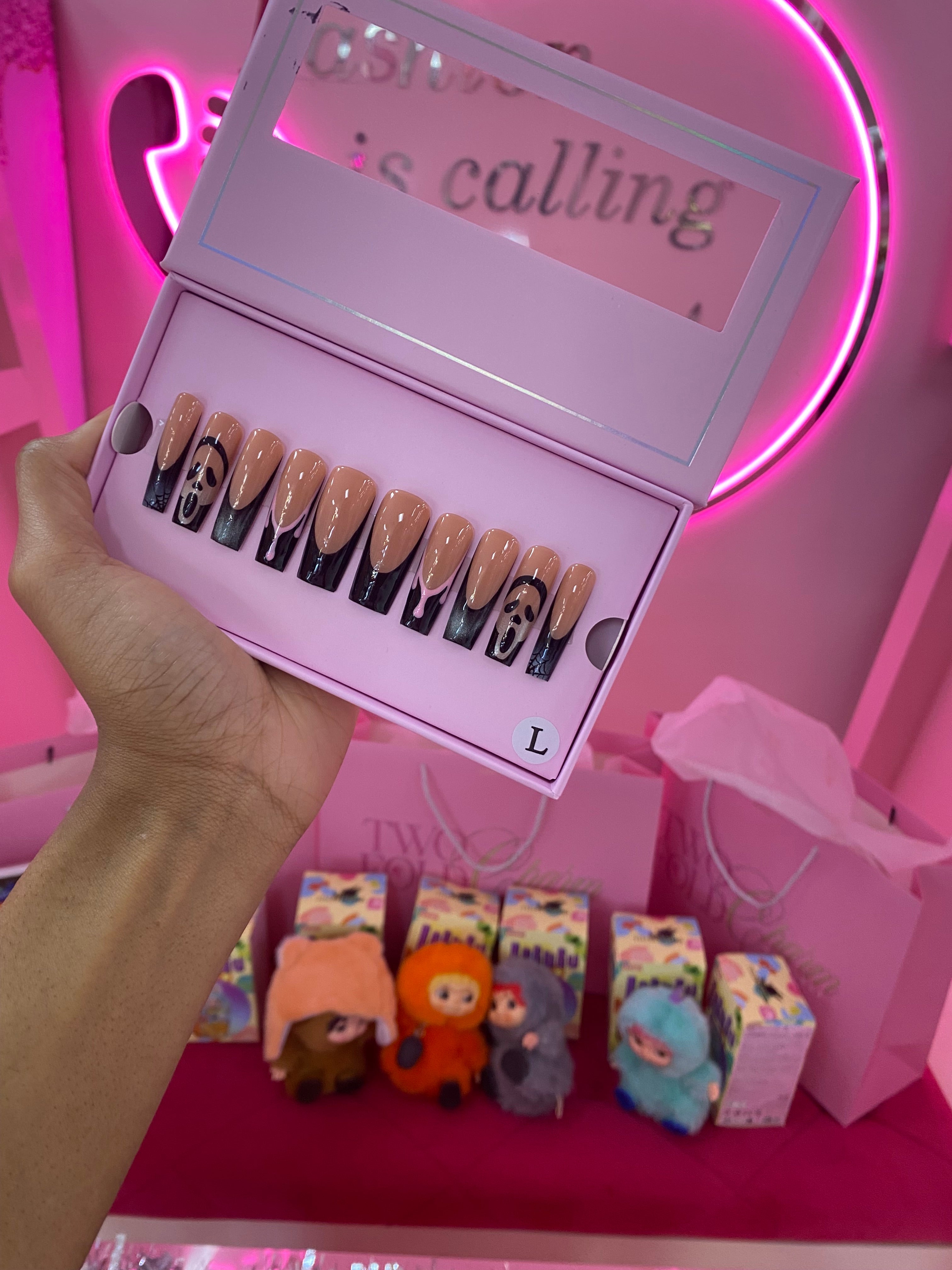 Custom Charmer Press On Nails